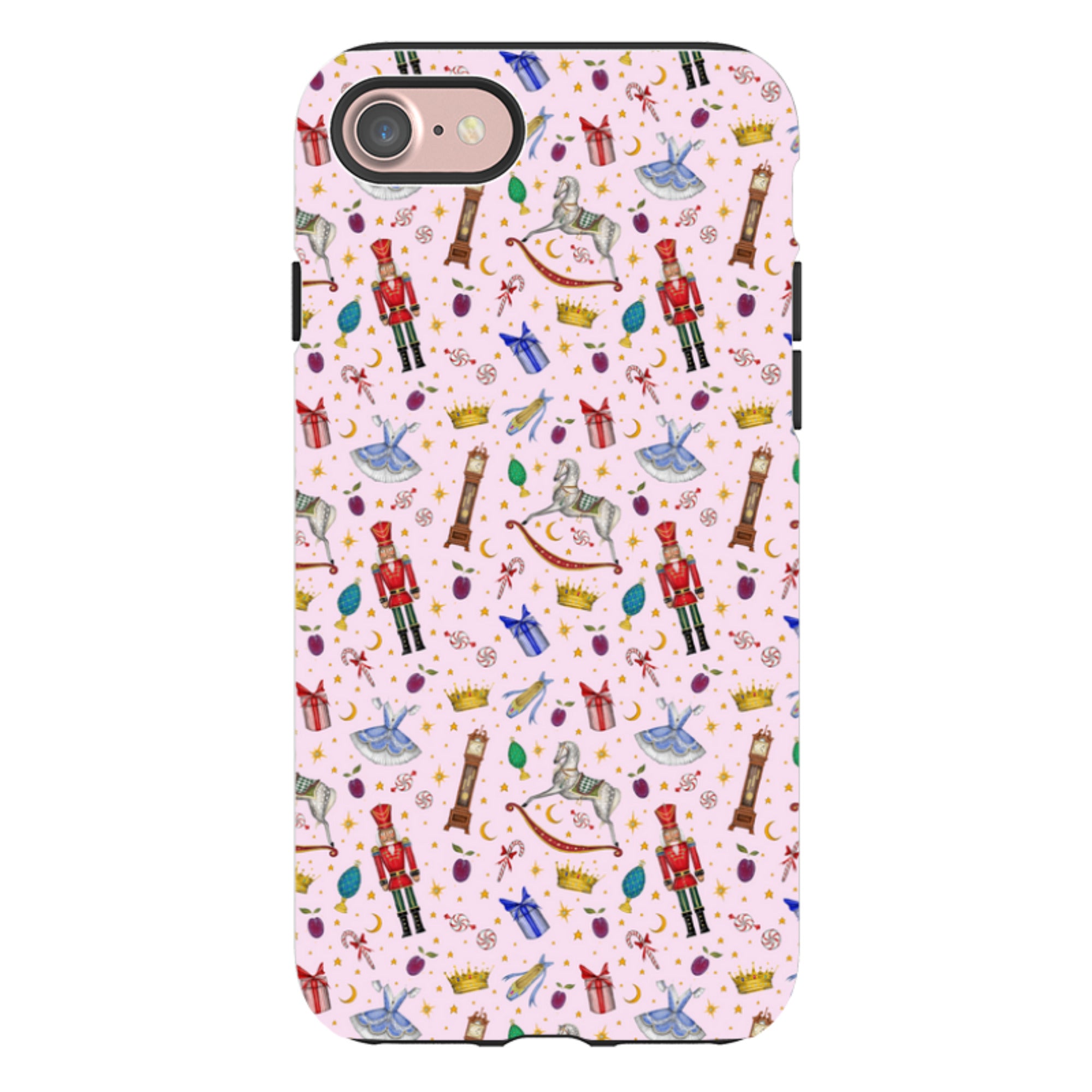 iPhone Tough Case - Pink Nutcracker By Catherine Rowe