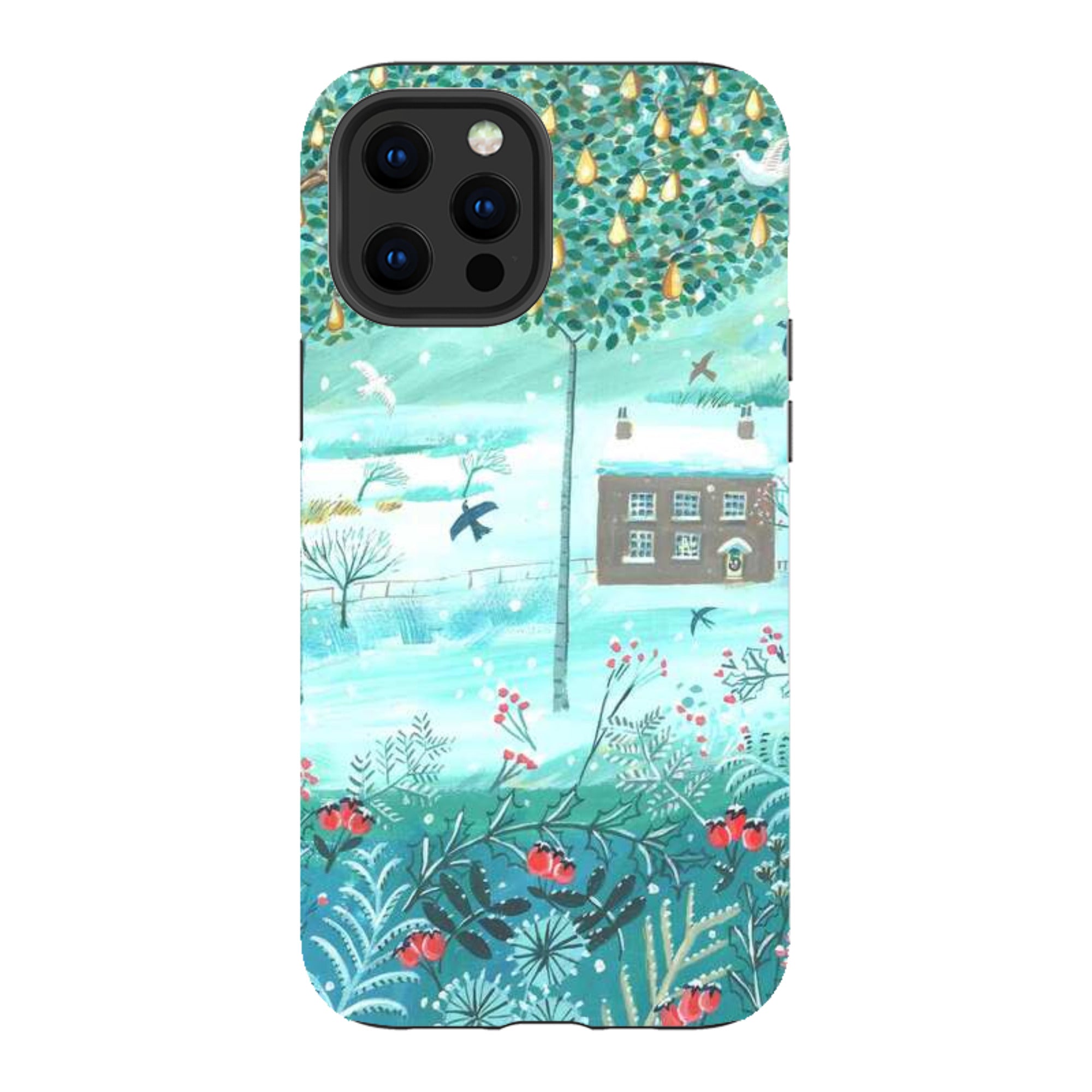 iPhone Tough Case - Pear Trees By Mary Stubberfield