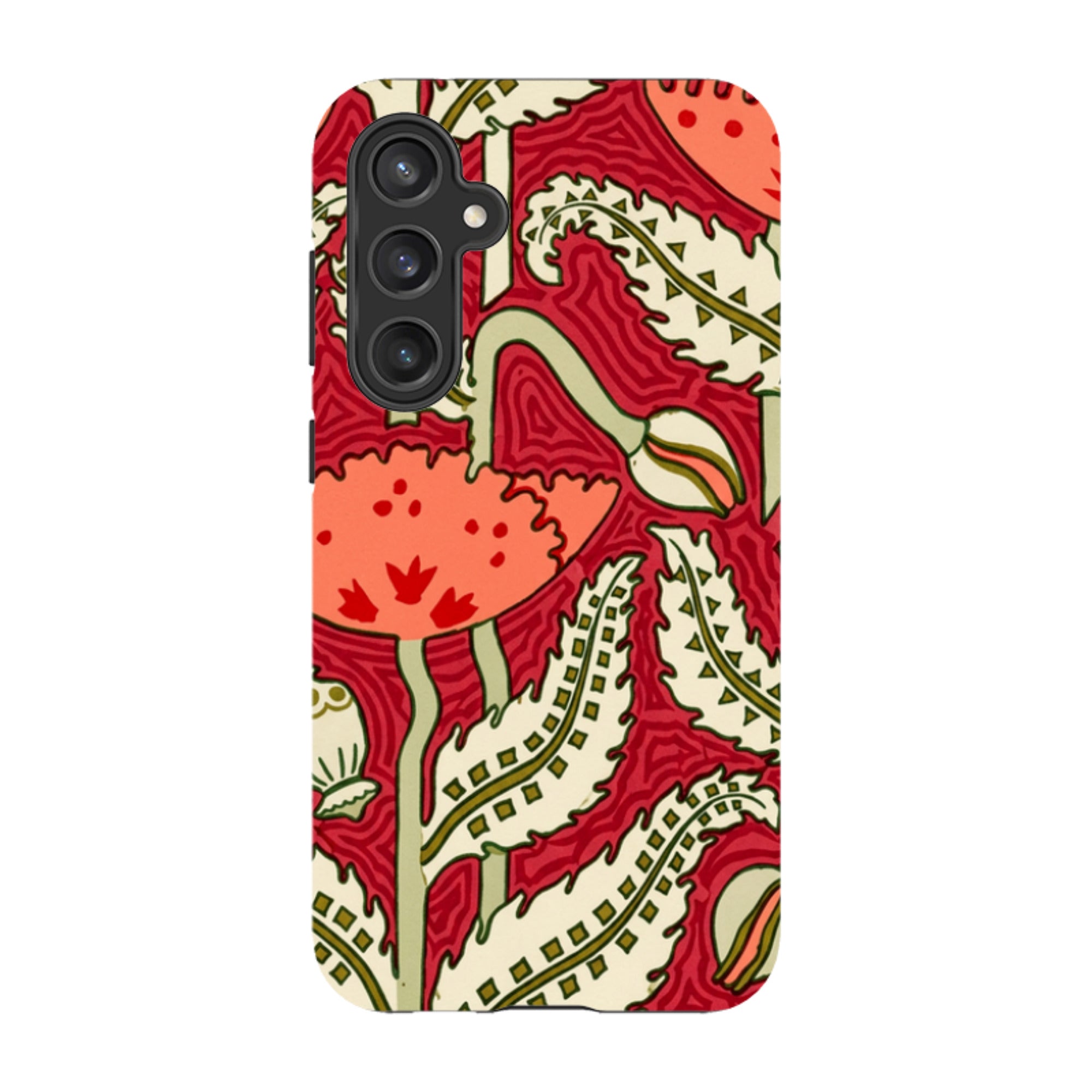Samsung Tough Case - William Morris Red Floral