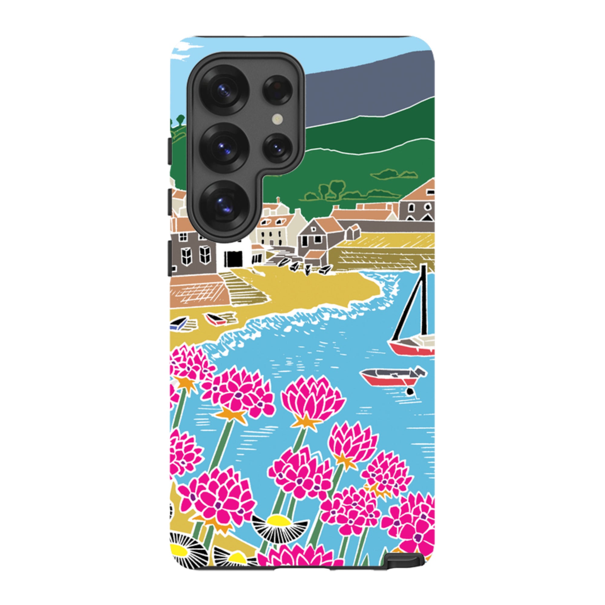 Samsung Tough Case - Quaint Harbour By Kate Heiss