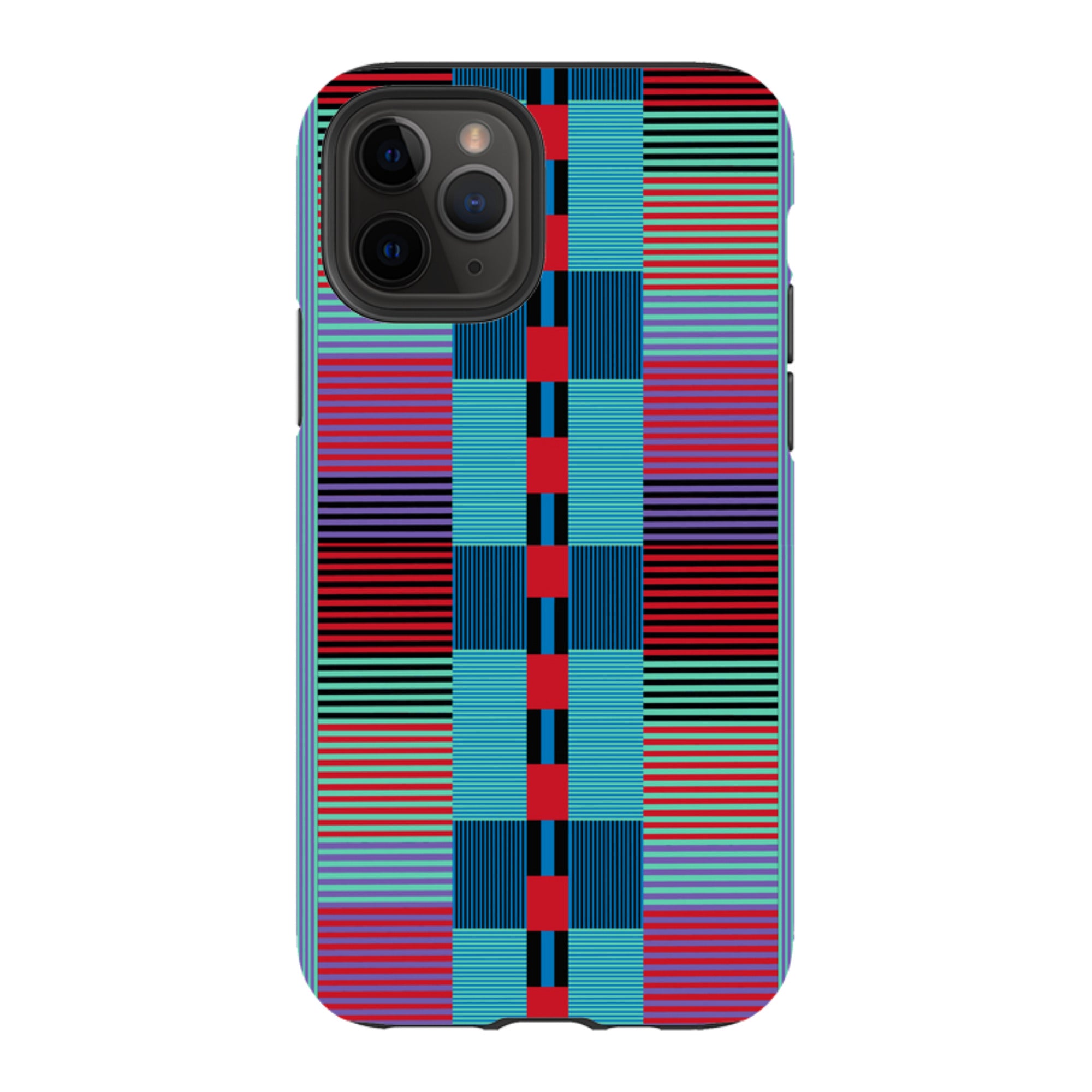 iPhone Tough Case - Indian Stripe By Cressida Bell