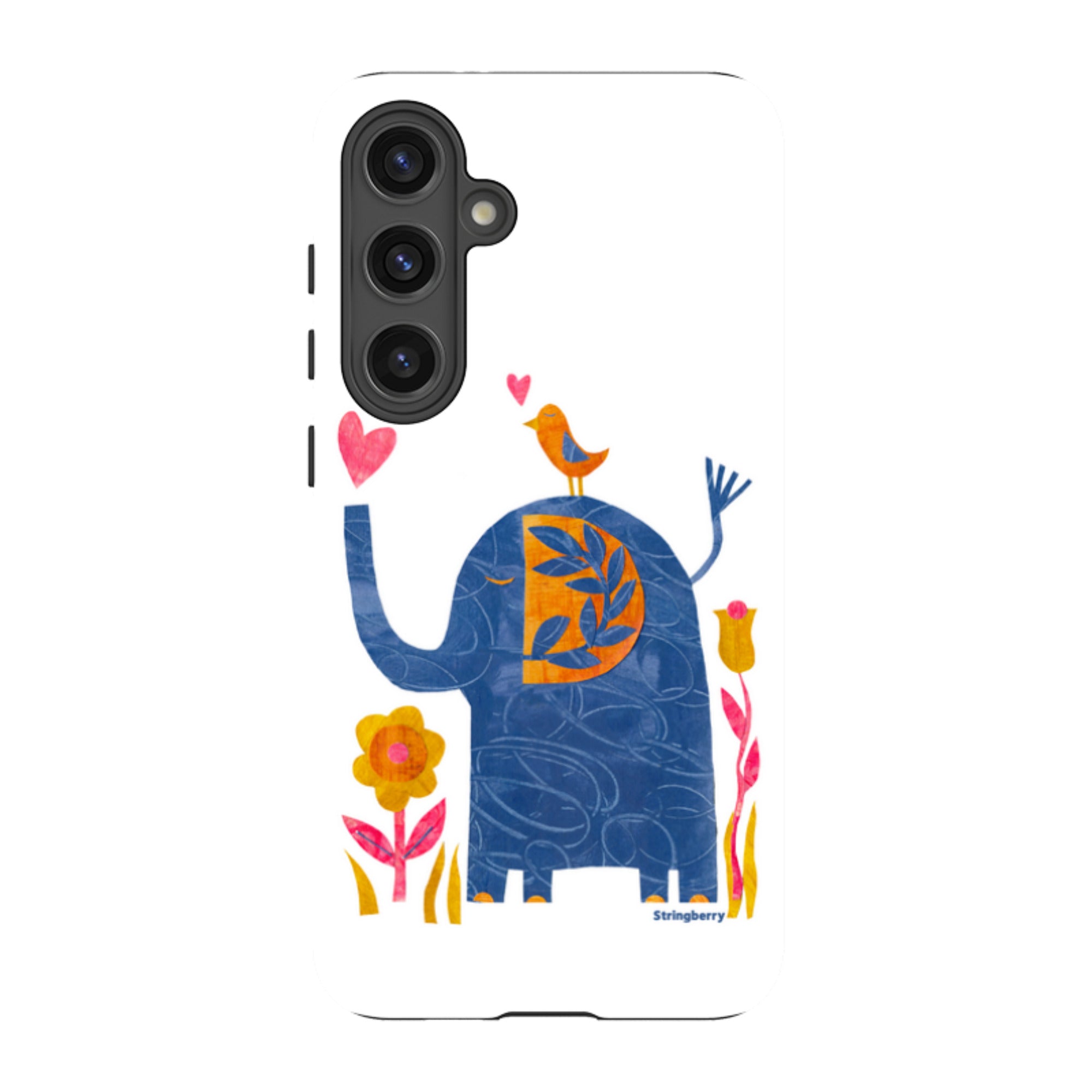 Samsung Tough Case - Elephant In Love By Tracey English
