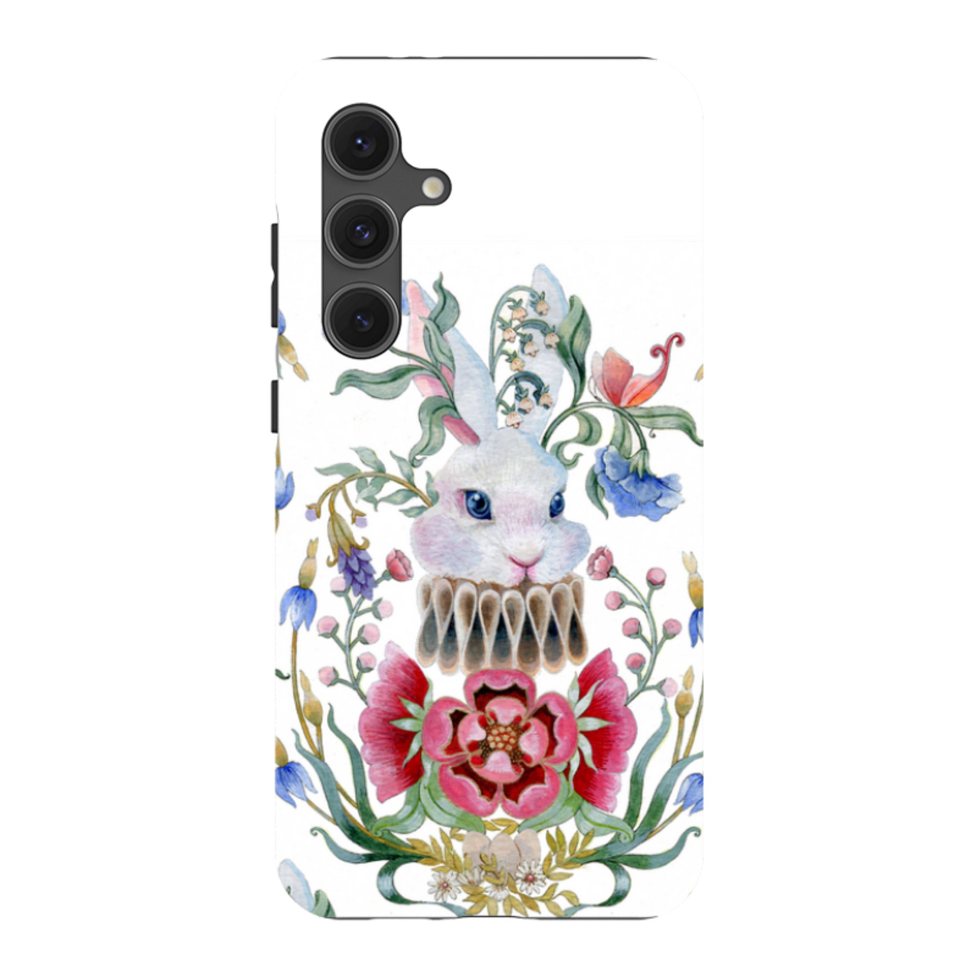 Samsung Tough Case - White Rabbit By Maria Matos