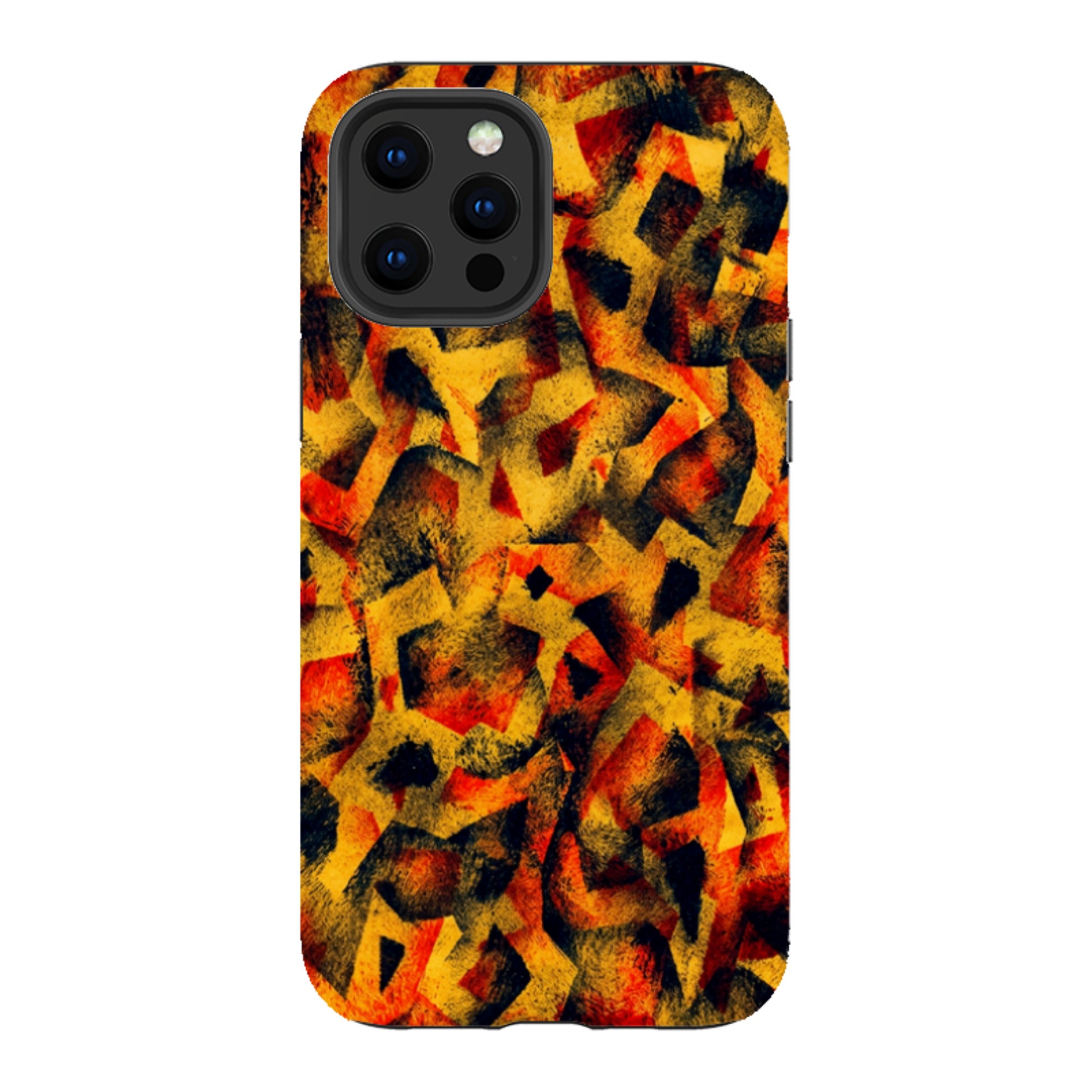 iPhone Tough Case - Abstract Cubism