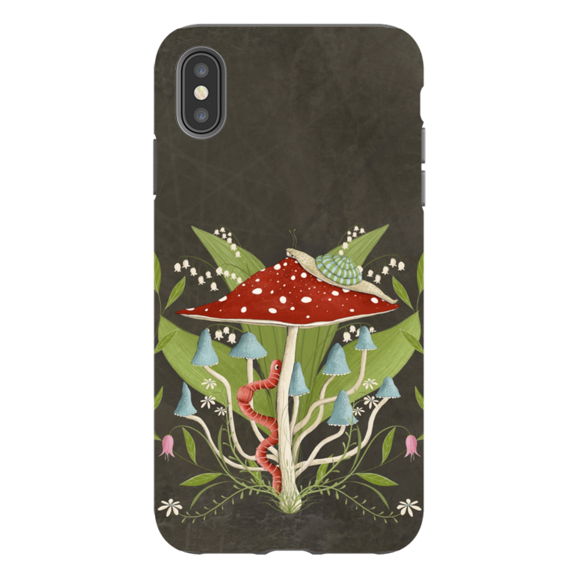 iPhone Tough Case - Worm By Maja Lindberg