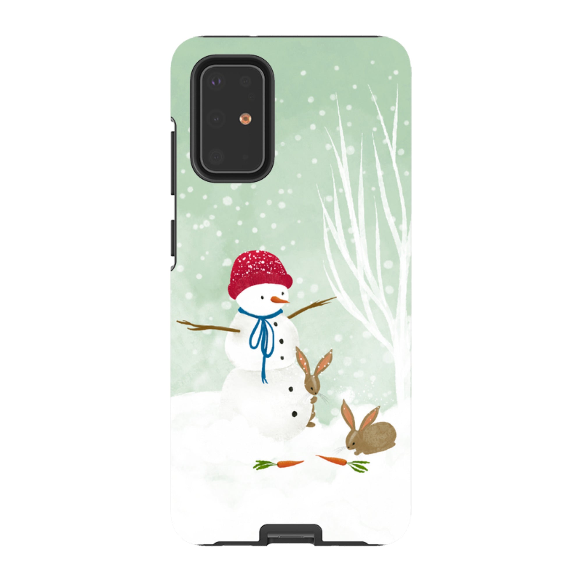 Samsung Tough Case - Snowman By Katherine Quinn