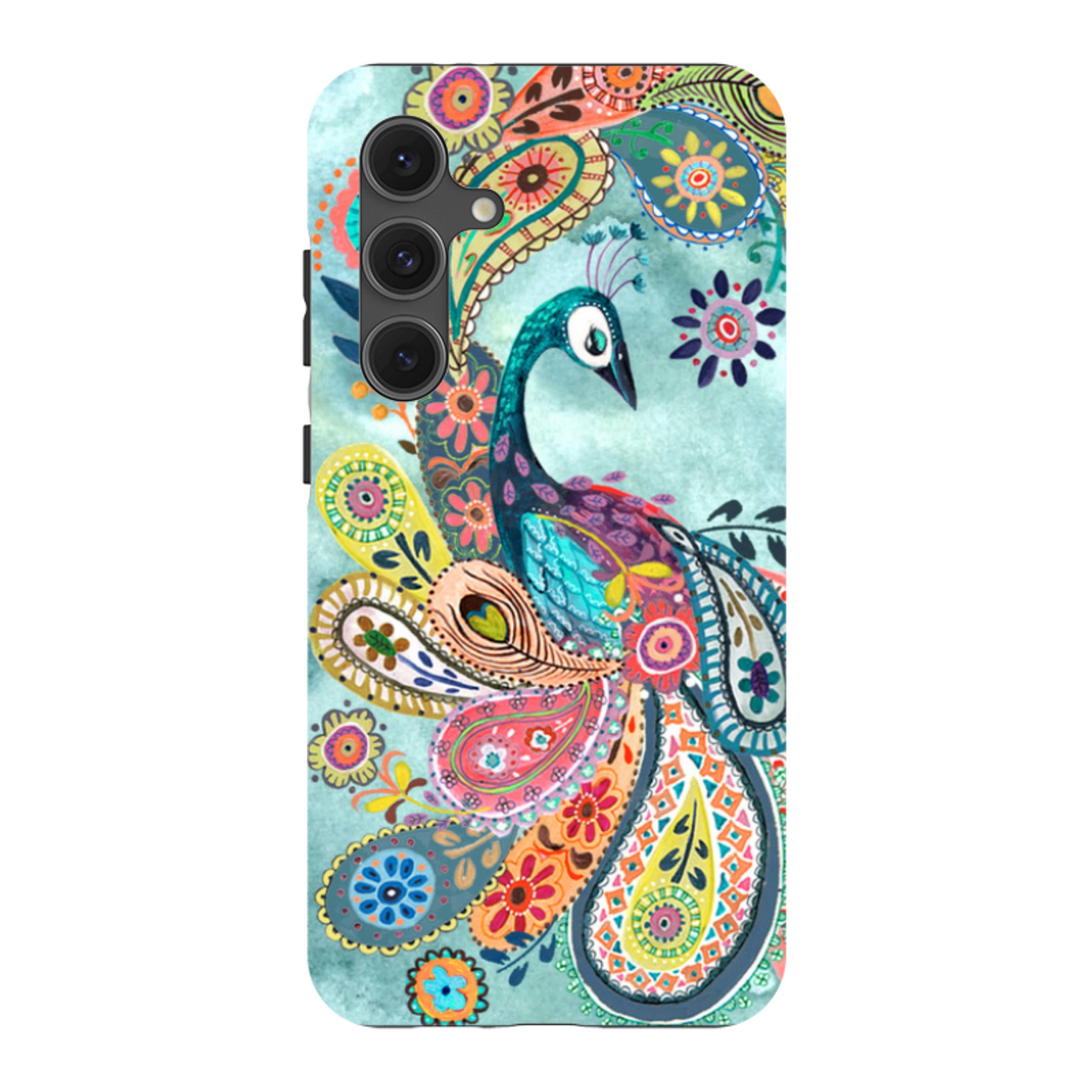 Samsung Tough Case - Peacock Dreams By Caroline Bonne Muller