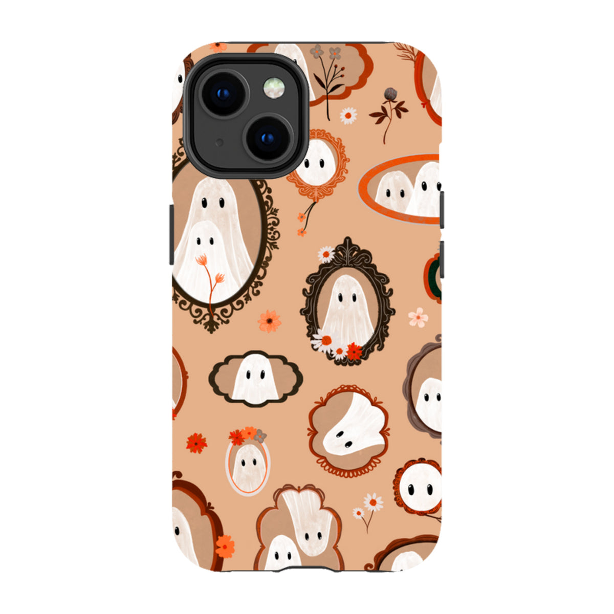 iPhone Tough Case - Framed Ghosts - Cider Clay By Katherine Quinn