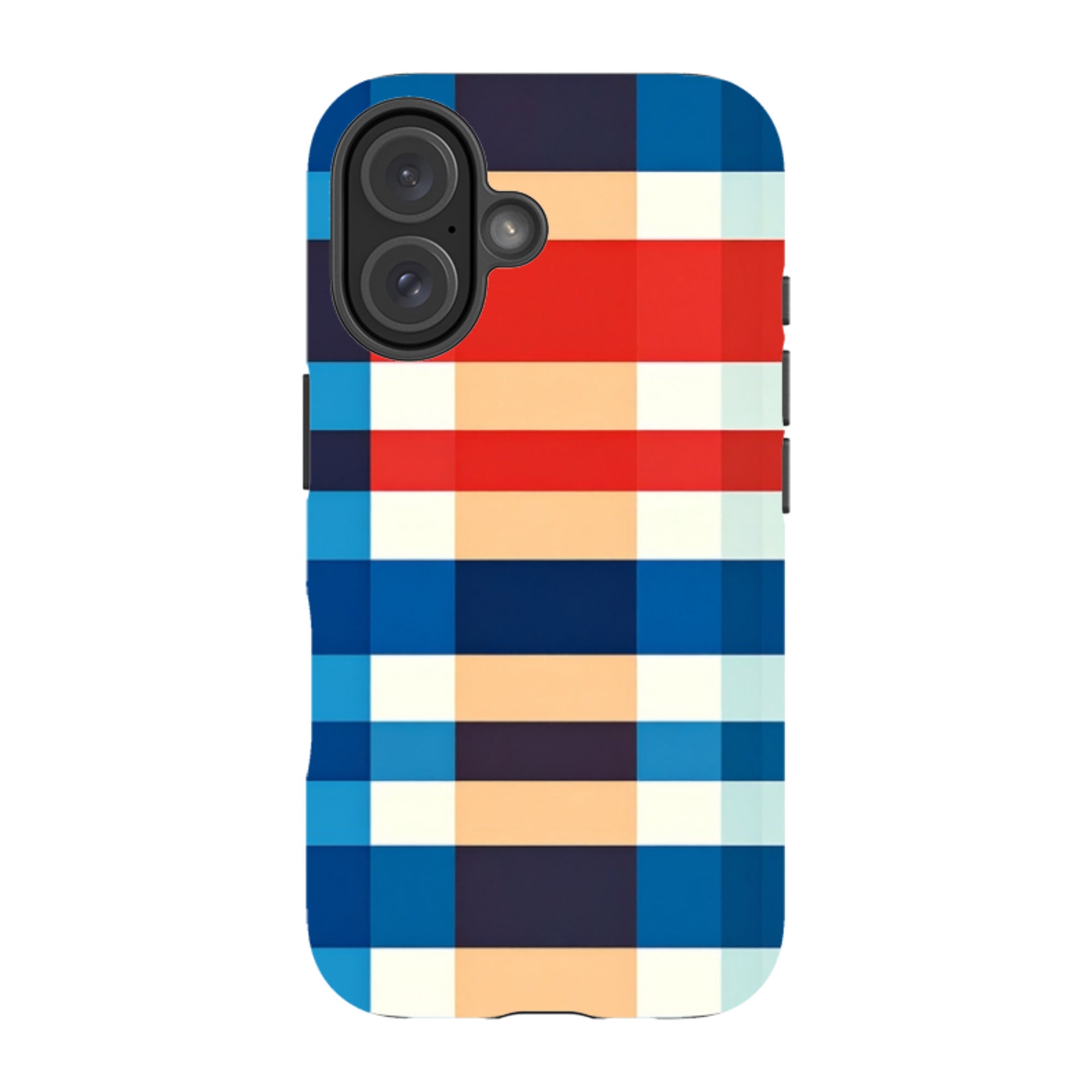 iPhone MagSafe Tough Case - Budapest Gingham