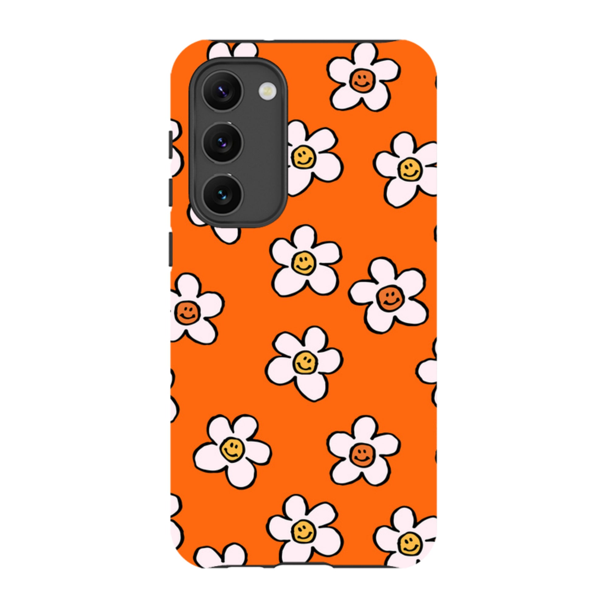 Samsung Tough Case - Smiley Orange