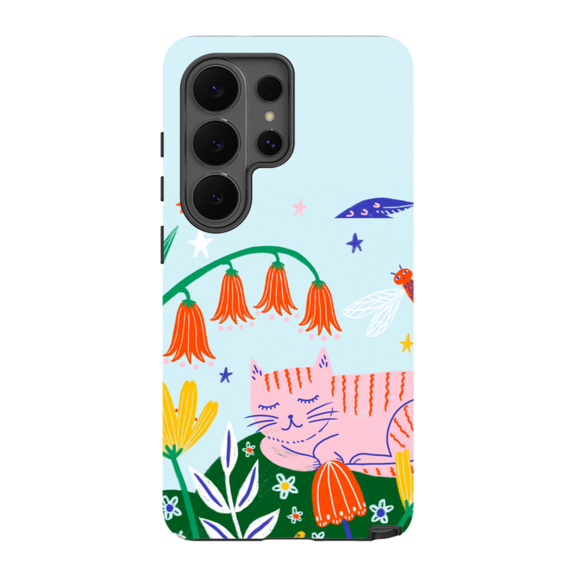 Samsung Tough Case - Cat By Lee Foster Wilson
