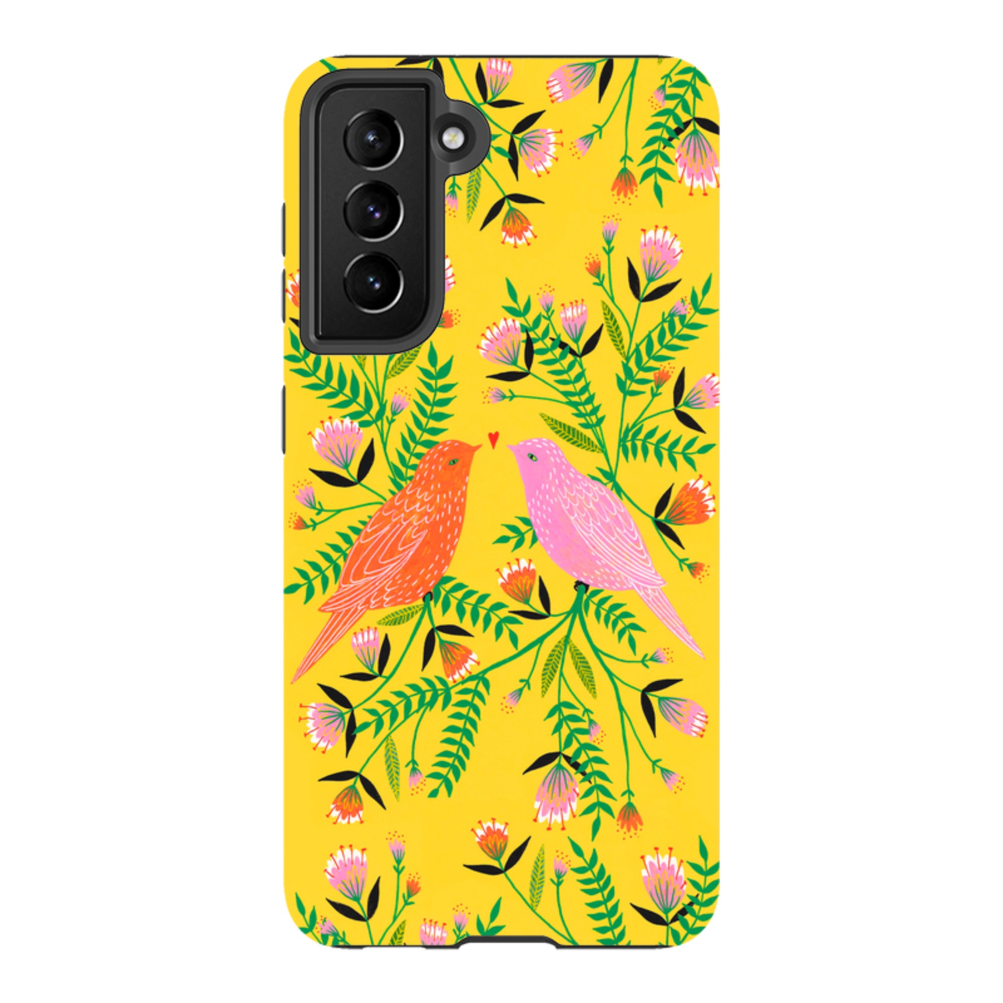 Samsung Tough Case - Love Birds By Lee Foster Wilson