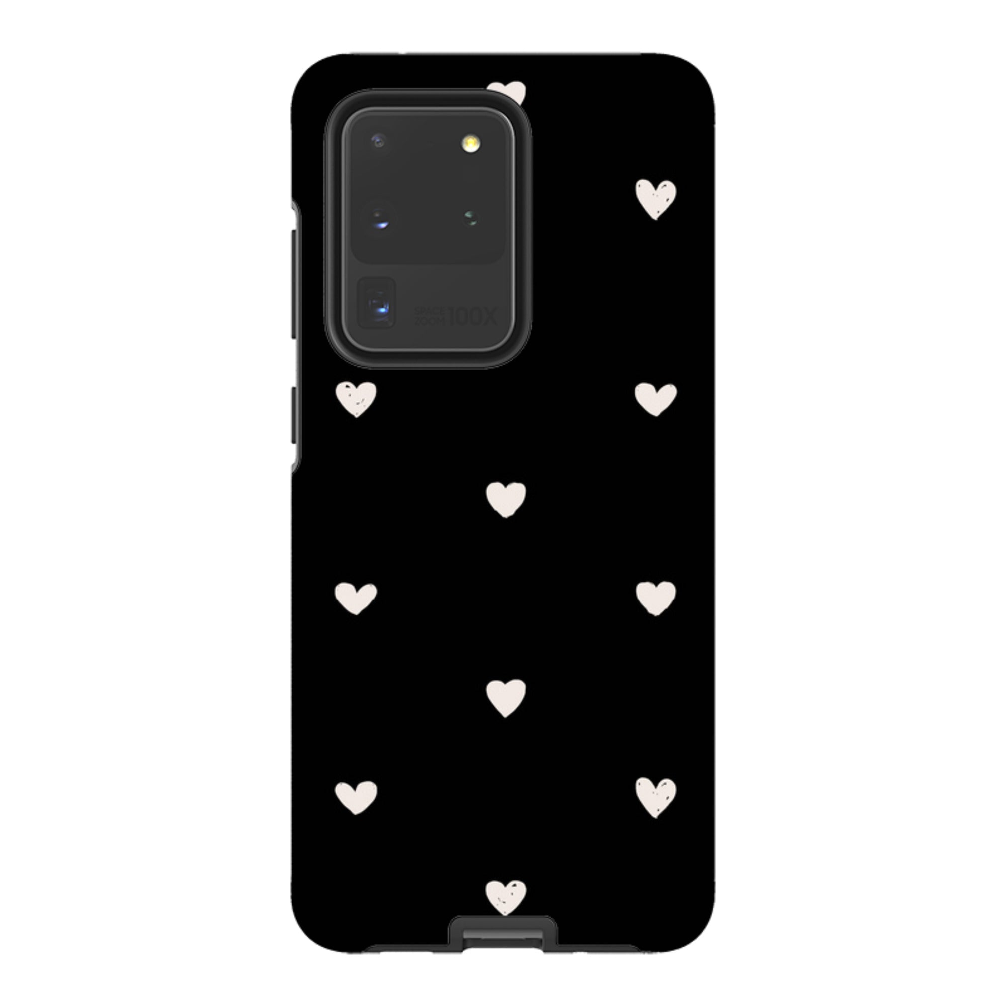 Samsung Tough Case - Hearts Black