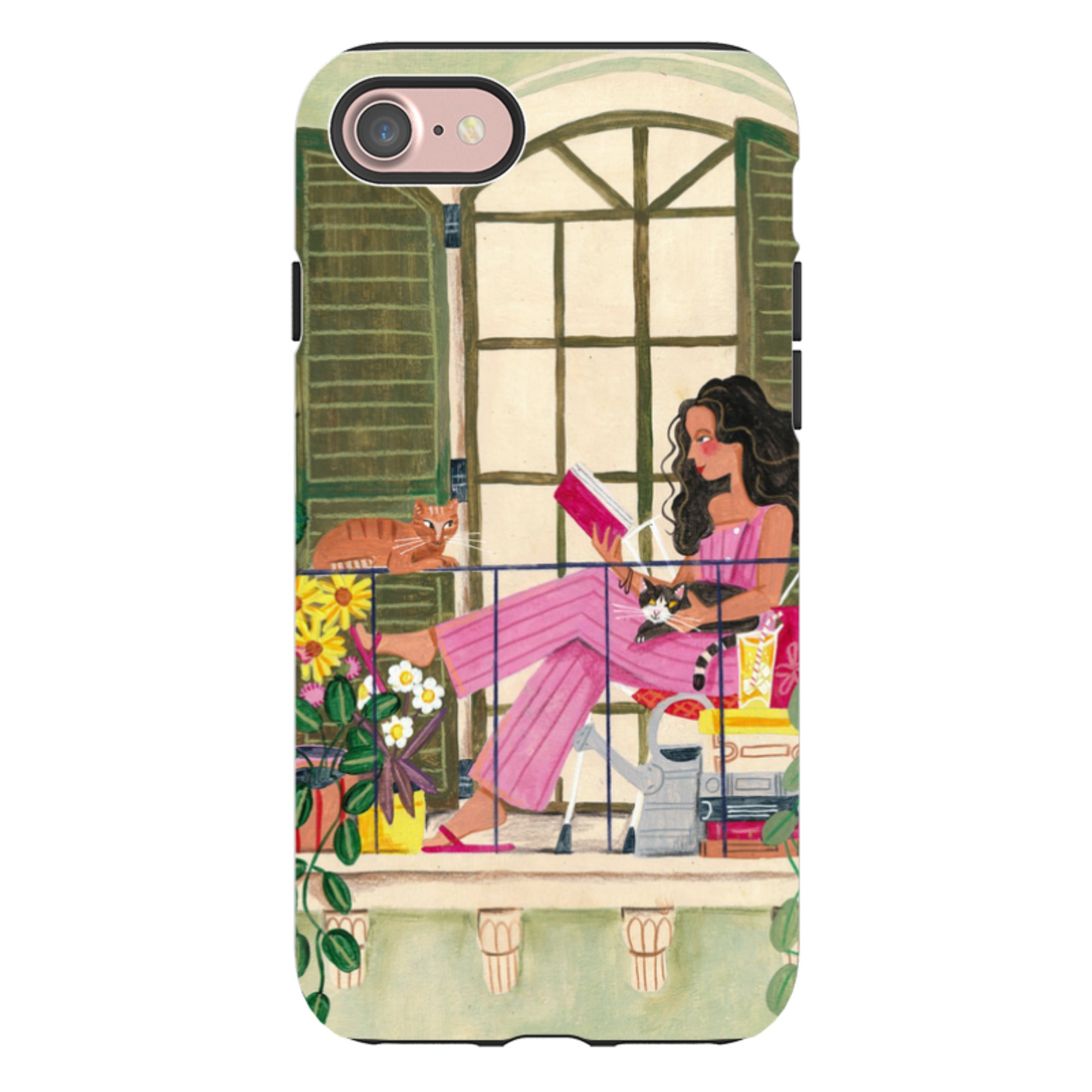 iPhone Tough Case - Balcony By Caroline Bonne Muller