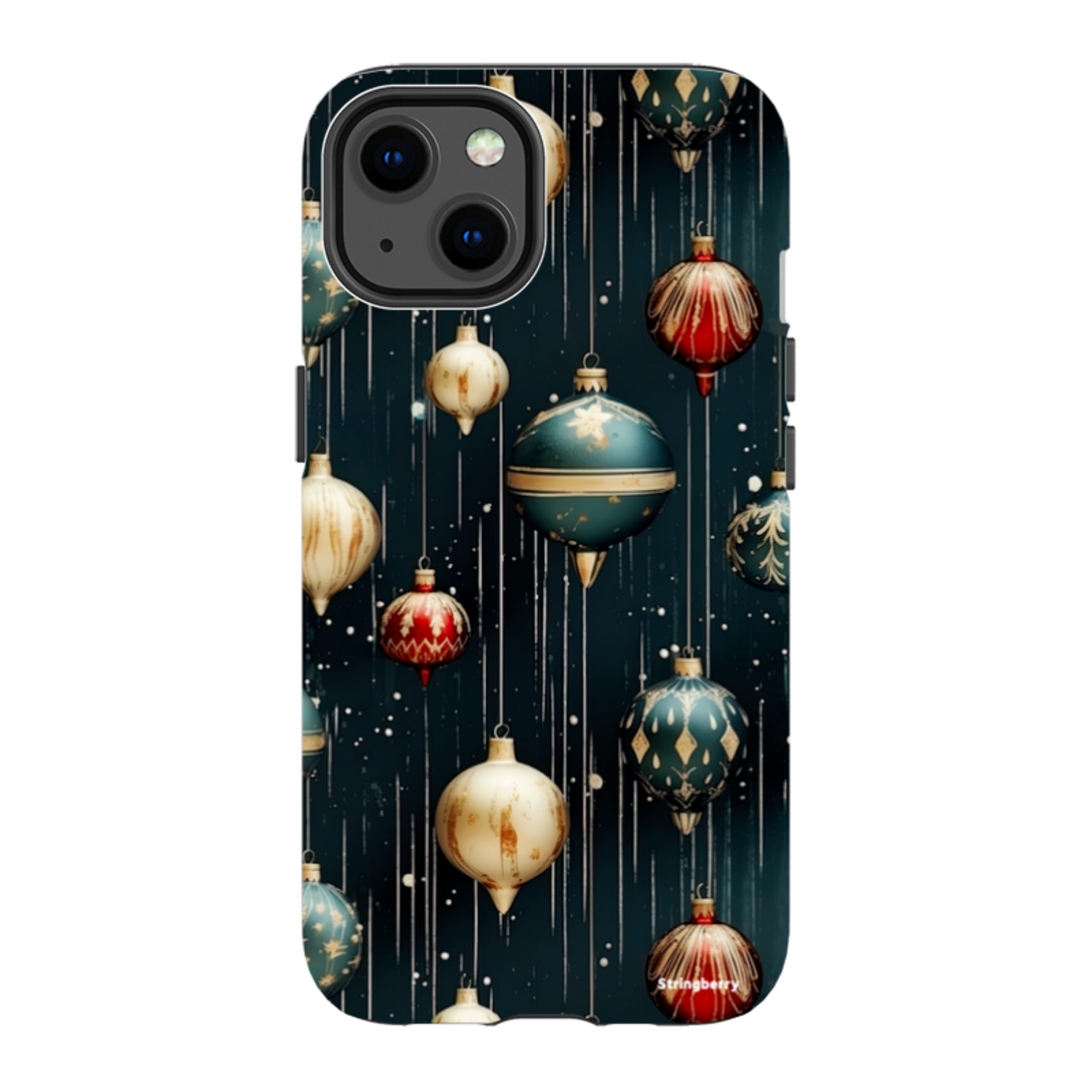 iPhone Tough Case - Christmas Baubles