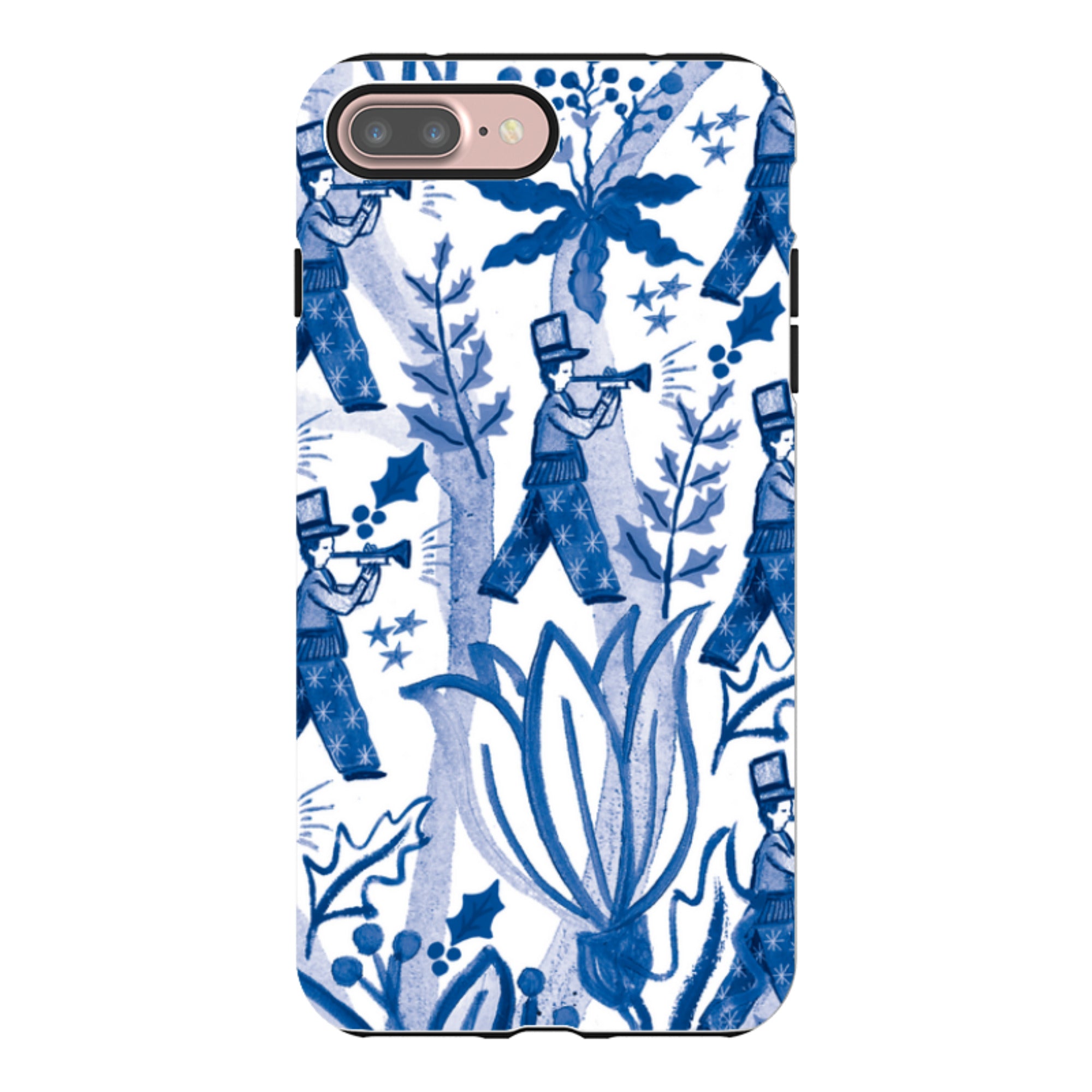 iPhone Tough Case - Ten Pipers Piping By Emma Frances Grant
