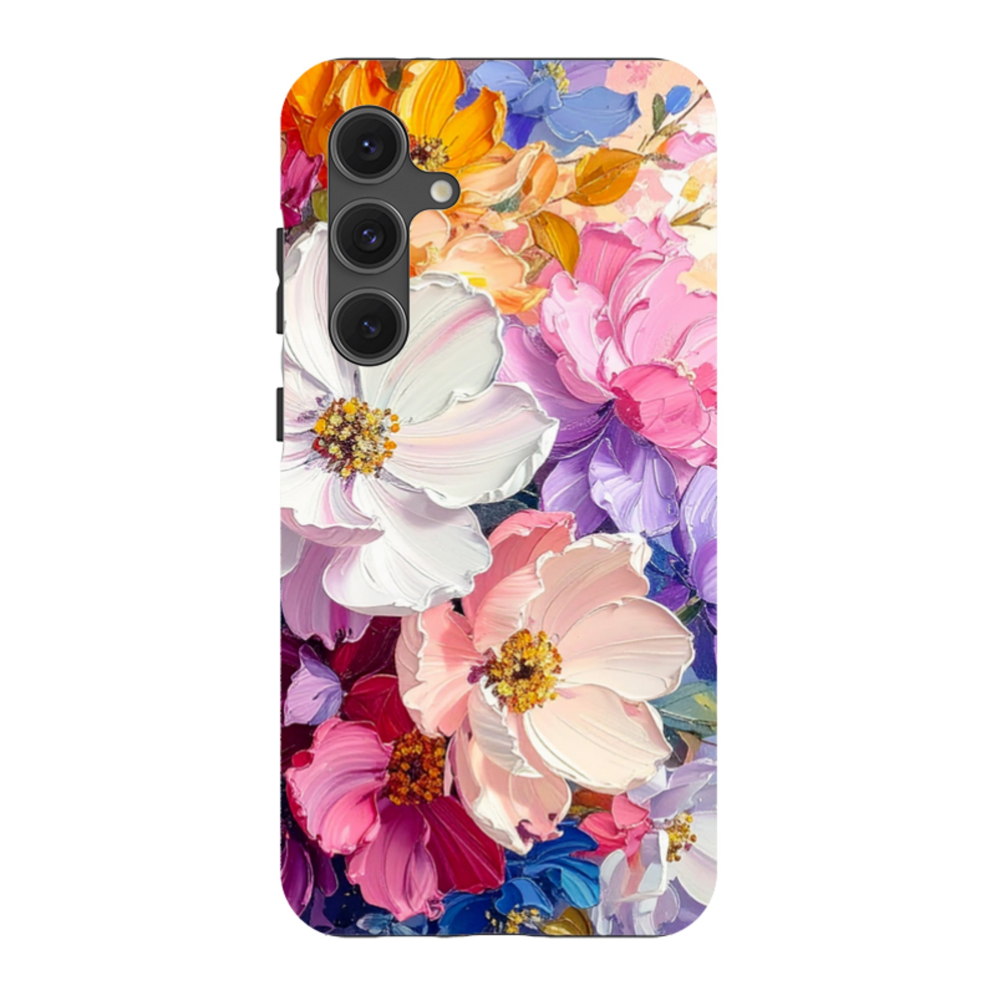 Samsung Tough Case - Summer Floral Saffron