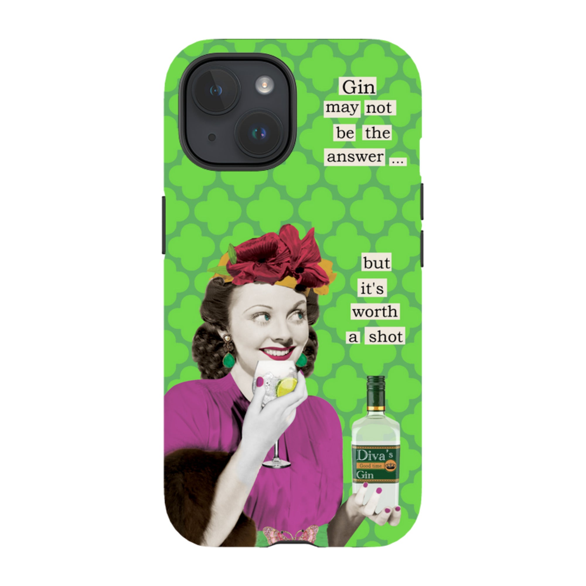 iPhone MagSafe Tough Case - Gin By Clare Jordan