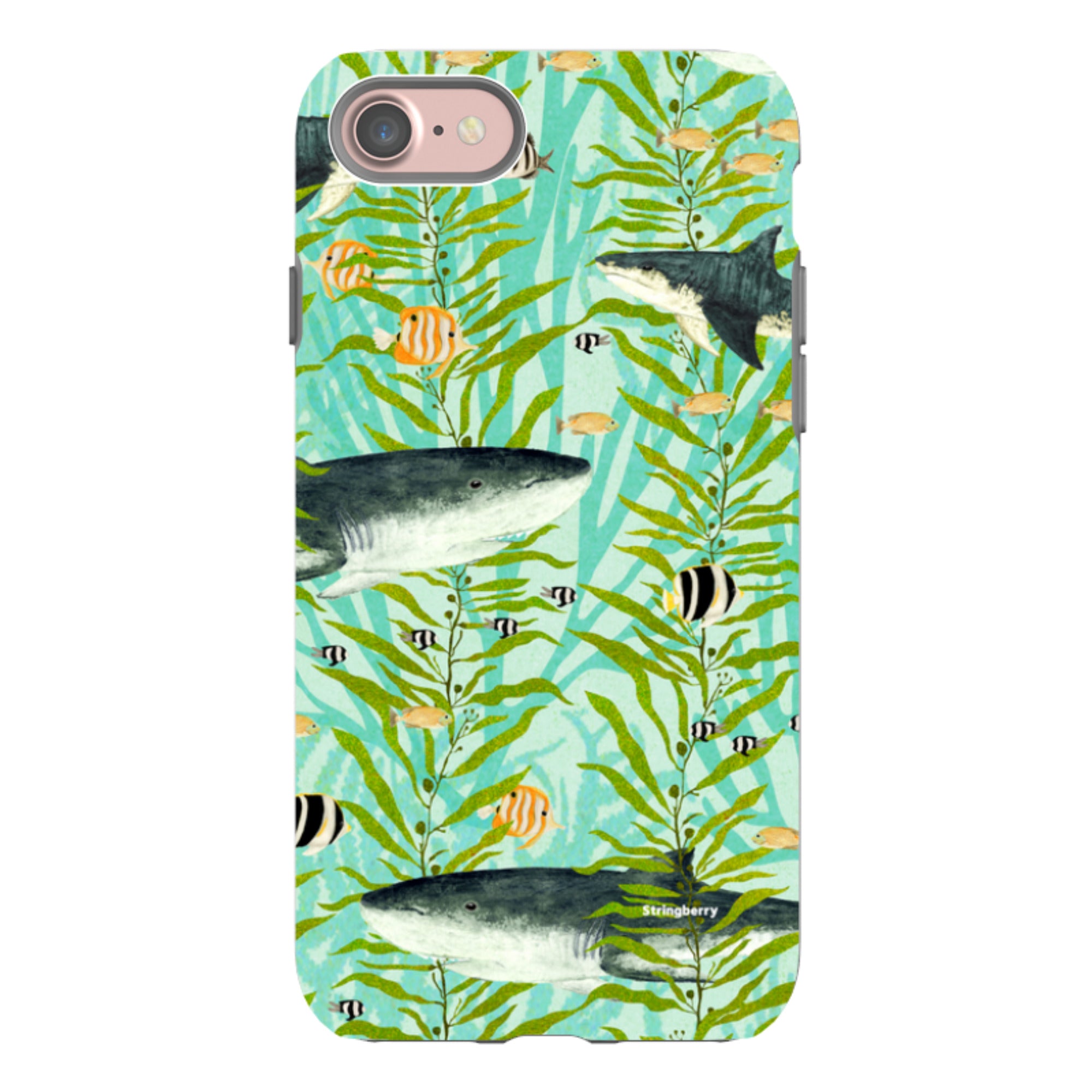 iPhone Tough Case - Shark Reef By Katherine Quinn