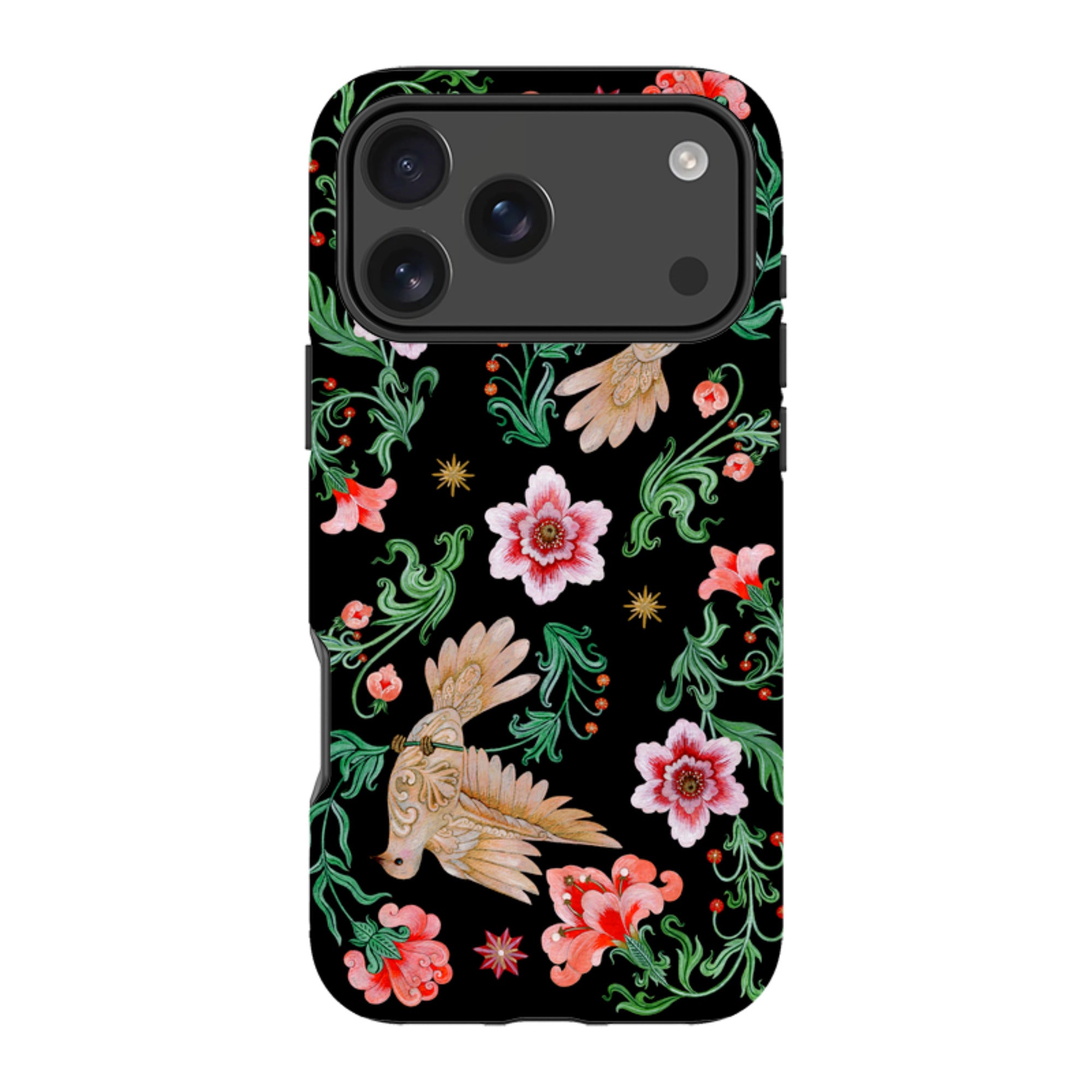 iPhone Tough  Case - Two Turtle Doves By Maria Matos