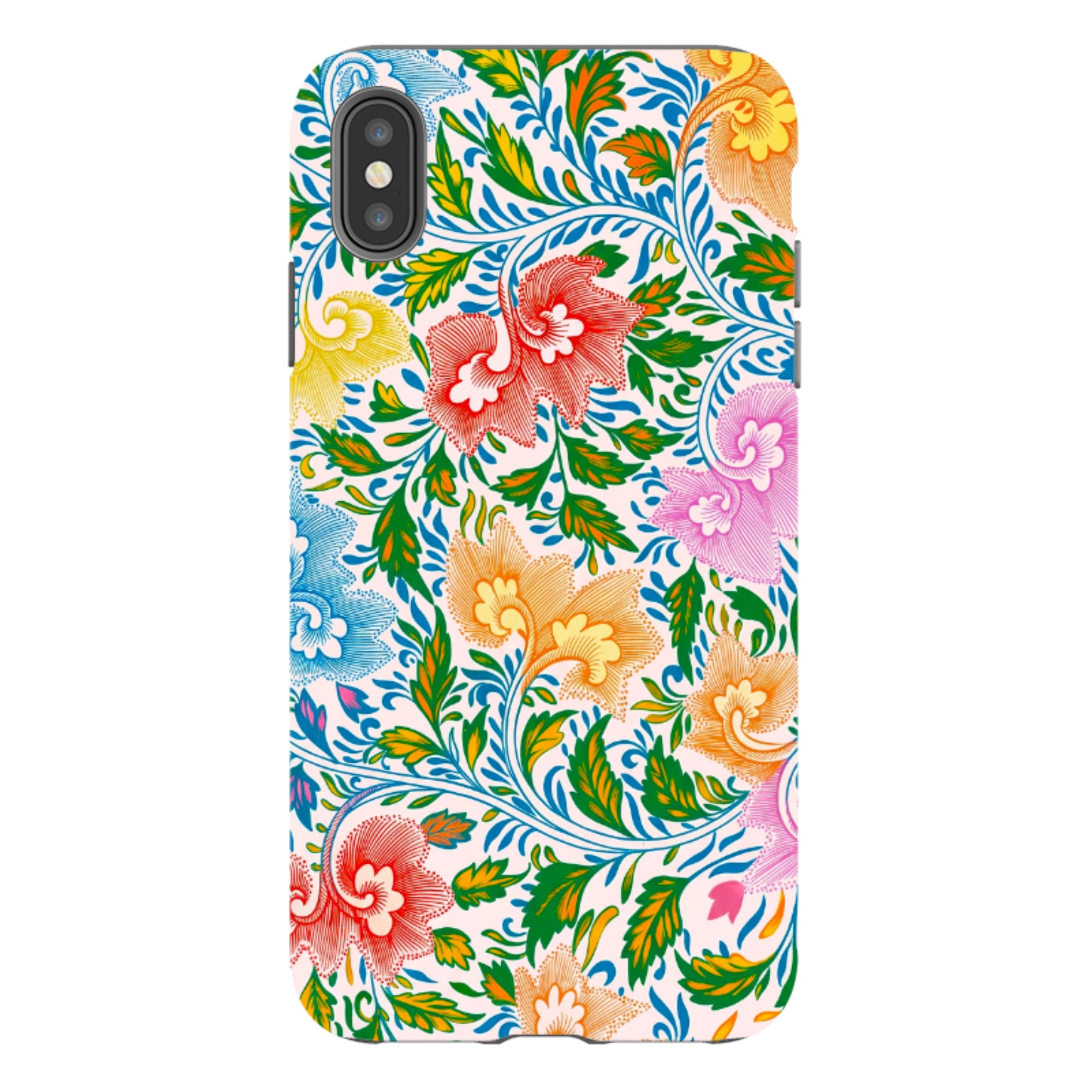 iPhone Tough Case - Chintz Paisley