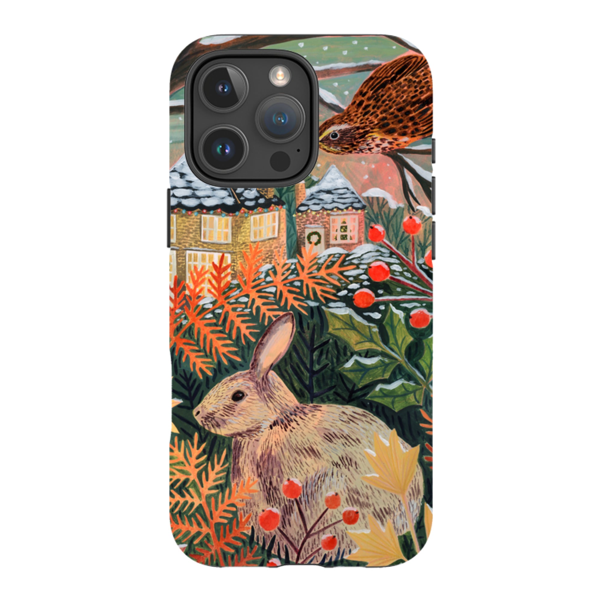 iPhone Tough Case - Rabbit By Lee Foster Wilson