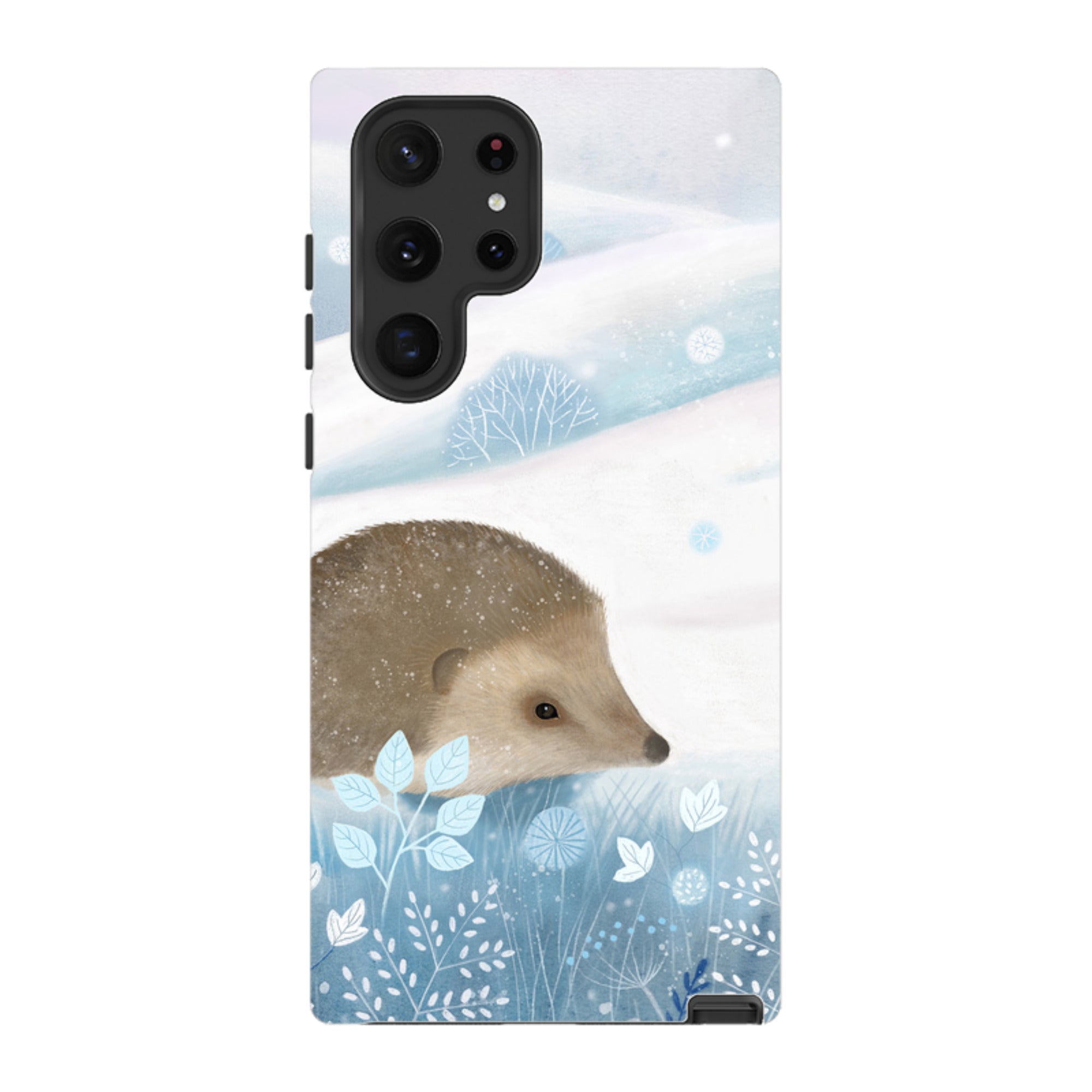 Samsung Tough Case - Winter Hedgehog By Bex Parkin