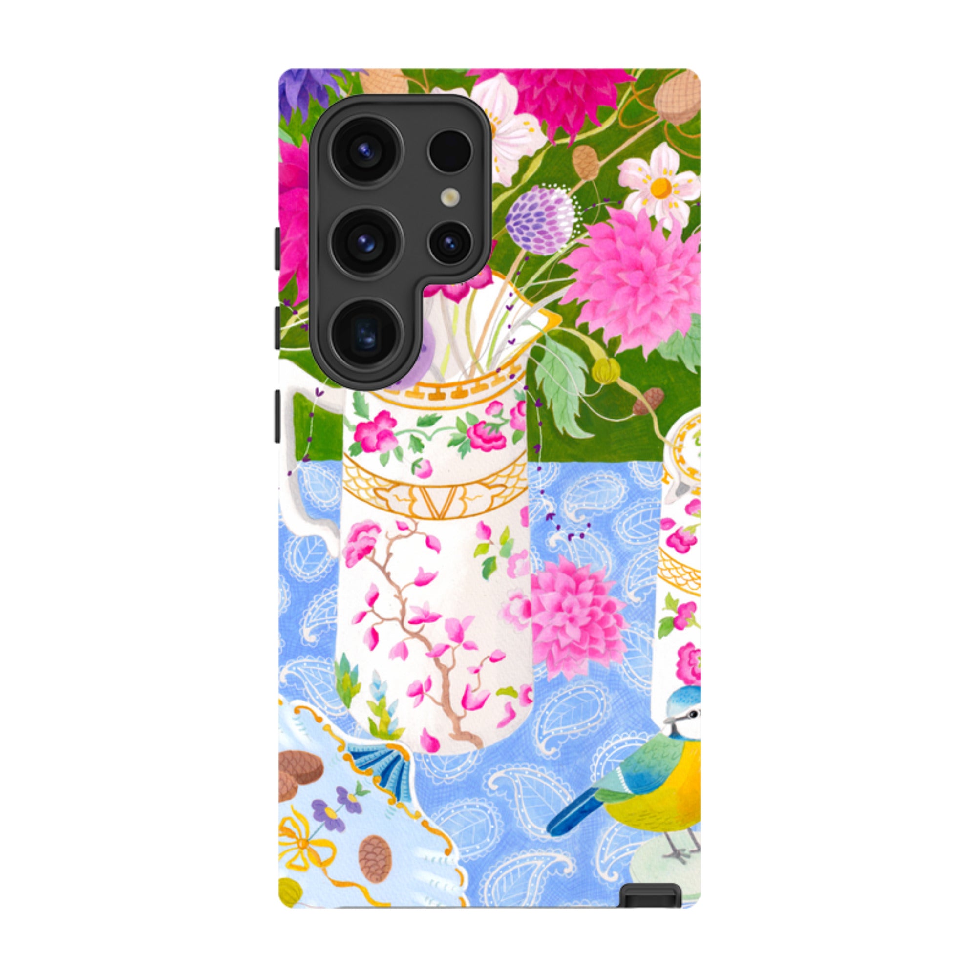 Samsung Tough Case - Dahlias By Bex Parkin