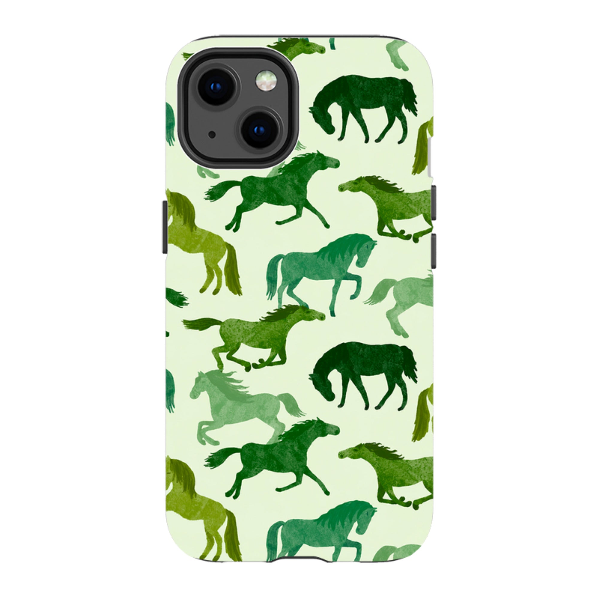 iPhone Tough Case - Wild Horses By Katherine Quinn