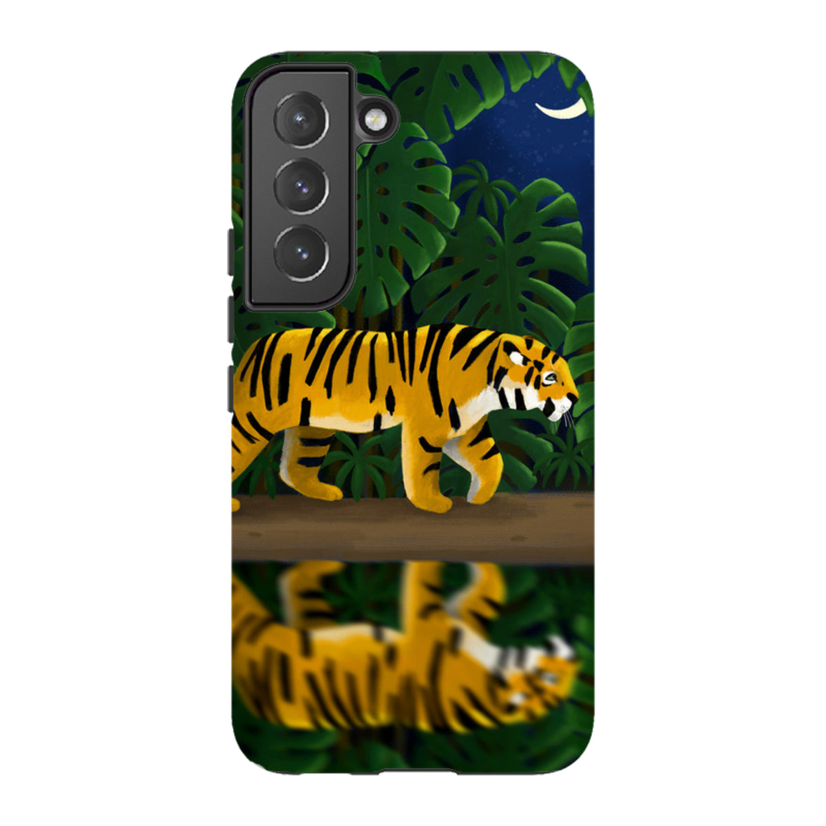 Samsung Tough Case - Tiger Night By Bex Parkin