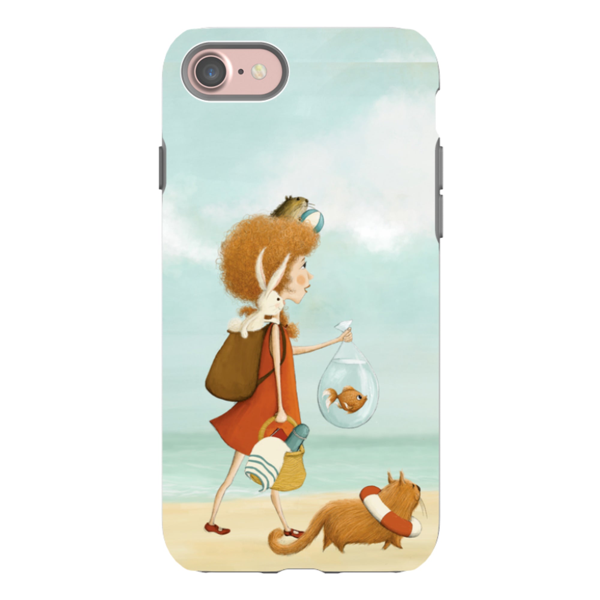 iPhone Tough Case - On Vacation By Maja Lindberg