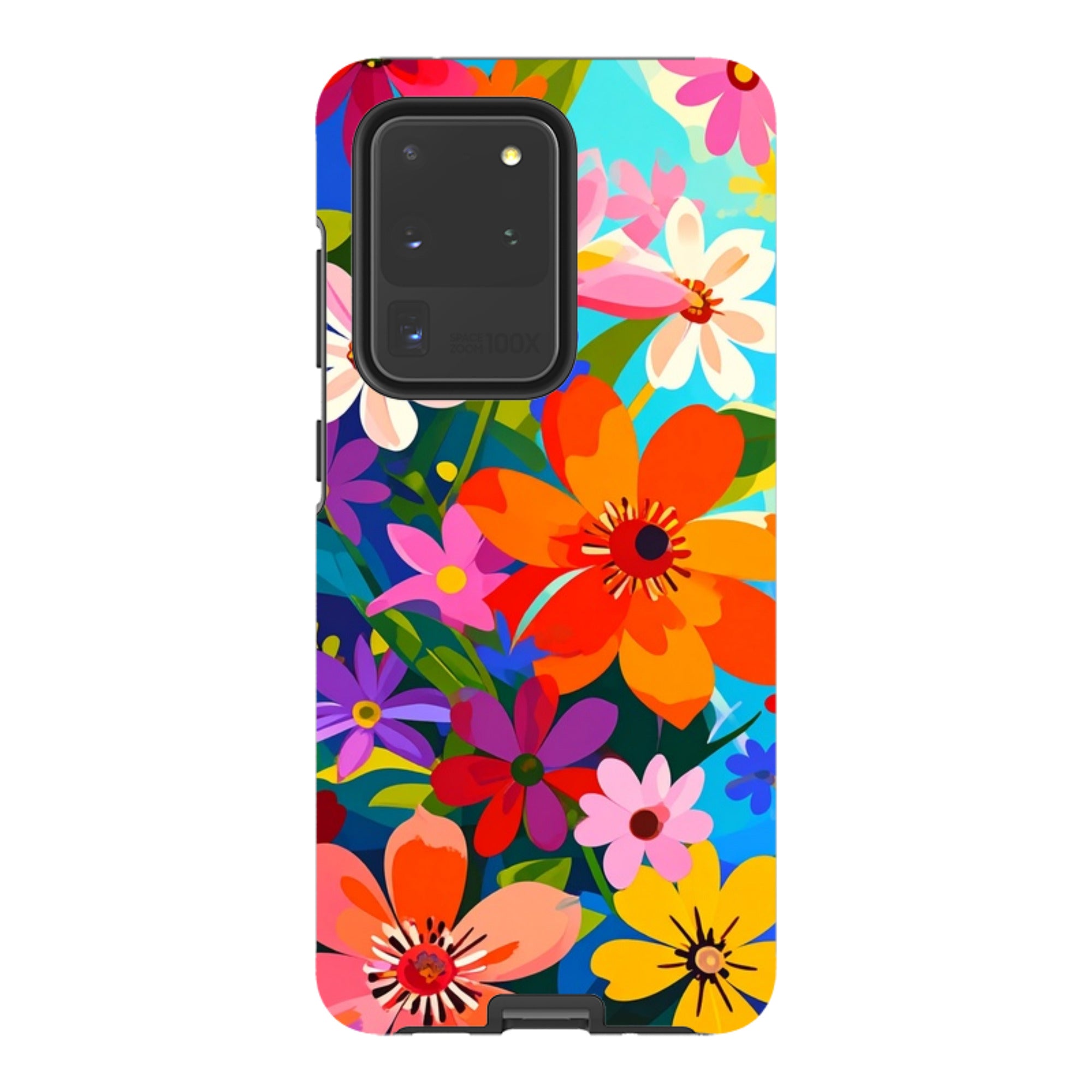Samsung Tough Case - Rainbow Floral