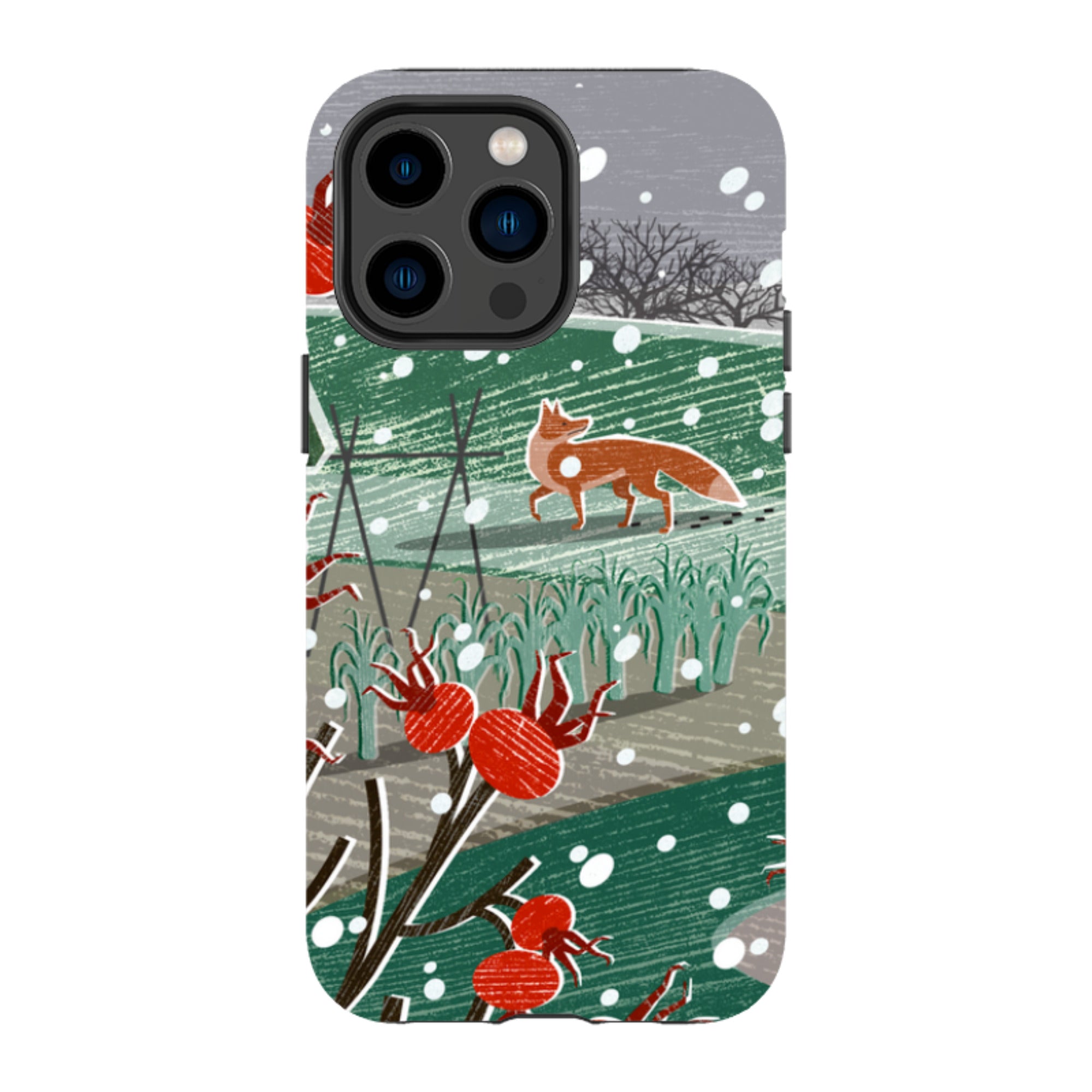 iPhone Tough Case - Night Fox 3 By Liane Payne