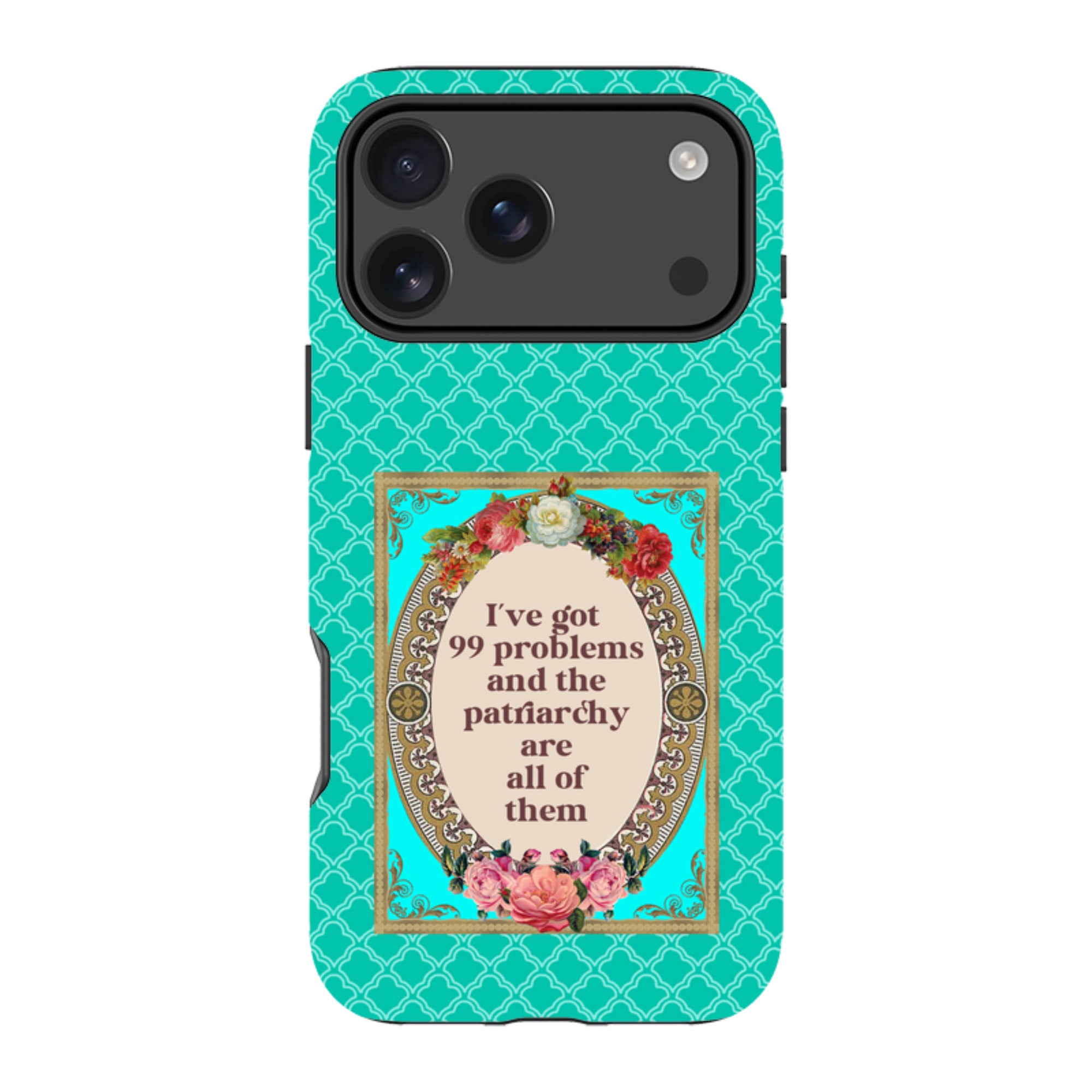 iPhone Tough Case - 99 Problems By Clare Jordan