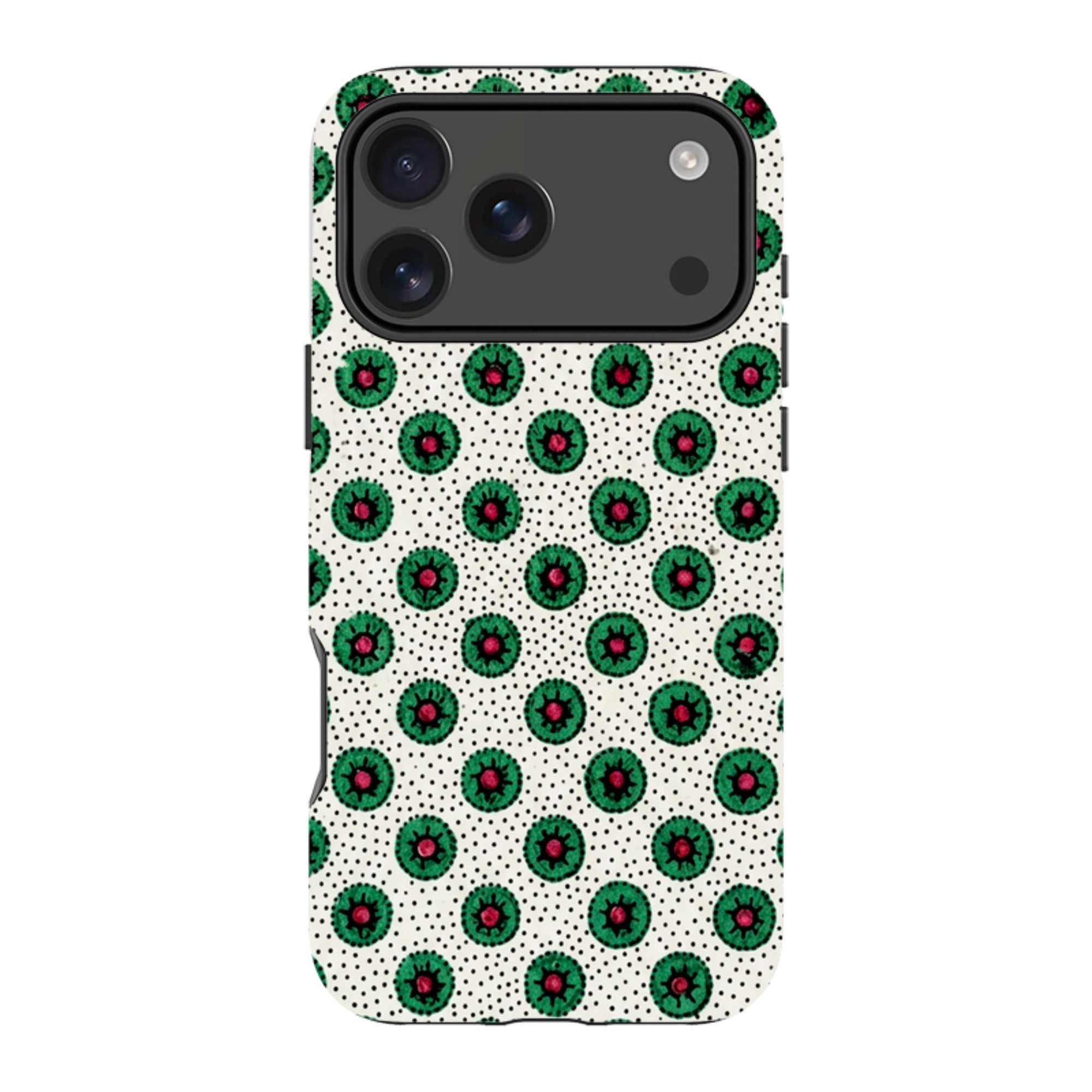 iPhone MagSafe Tough Case - Green Medallion