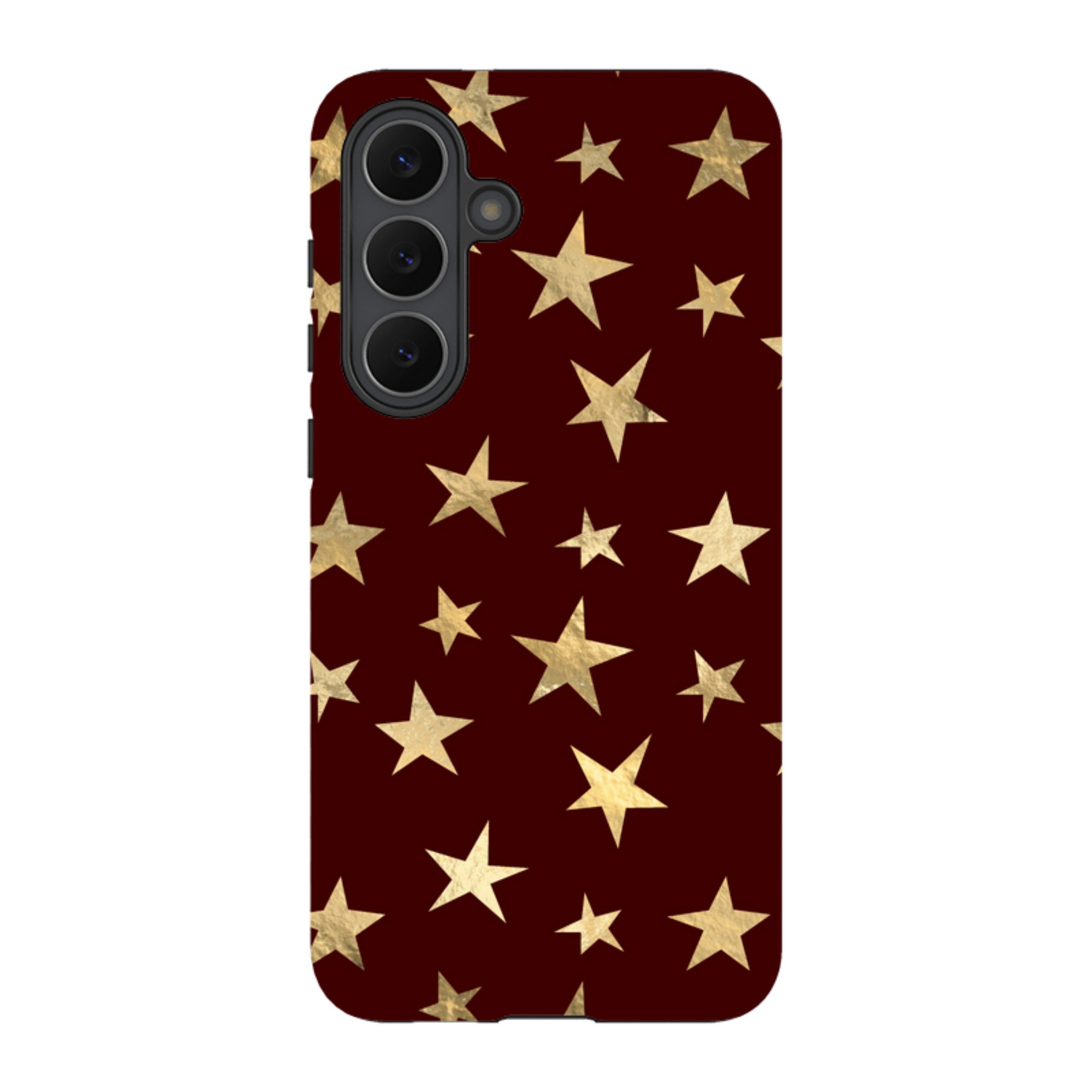 Samsung Tough Case - Brown and Gold Stars
