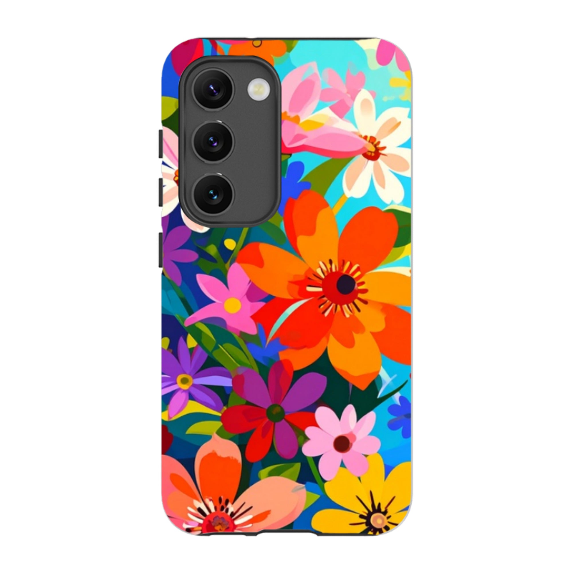 Samsung Tough Case - Rainbow Floral