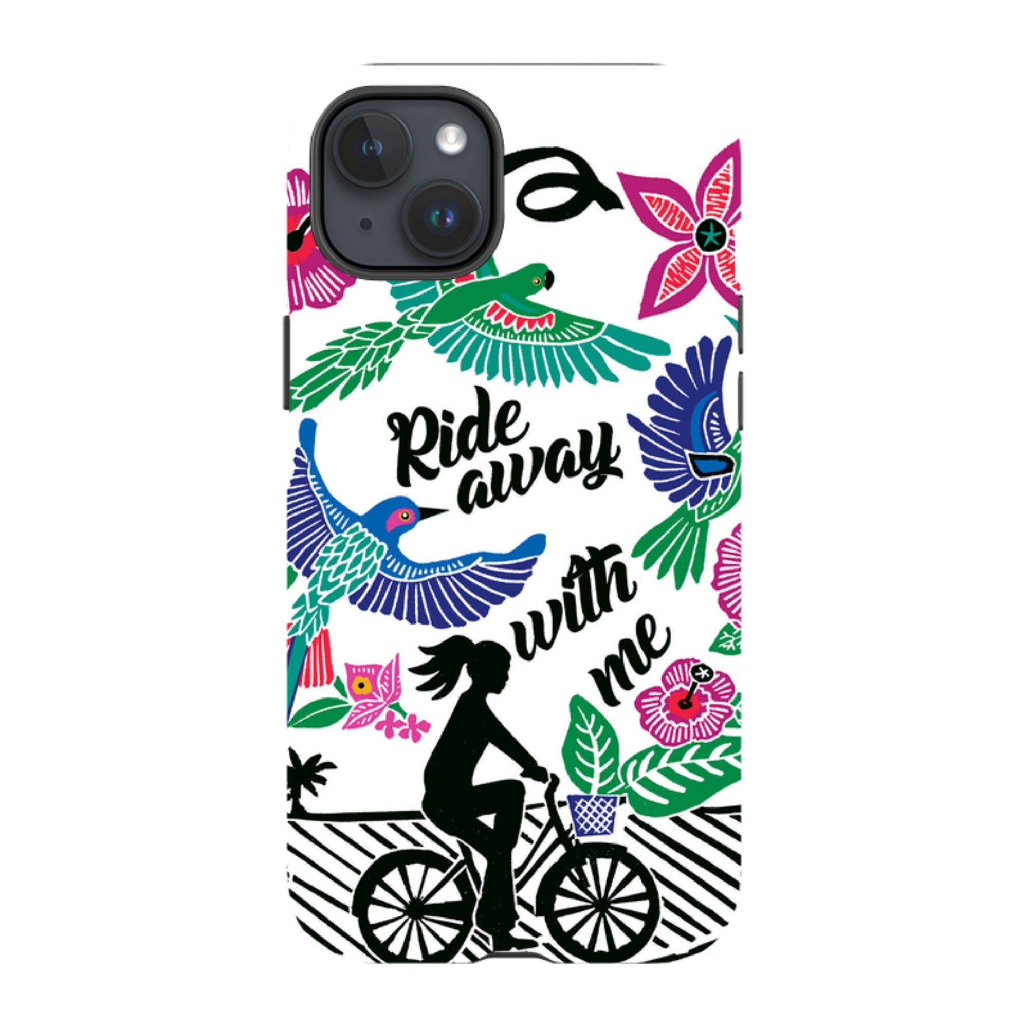 iPhone Tough Case - Ride With Me By Kate Heiss
