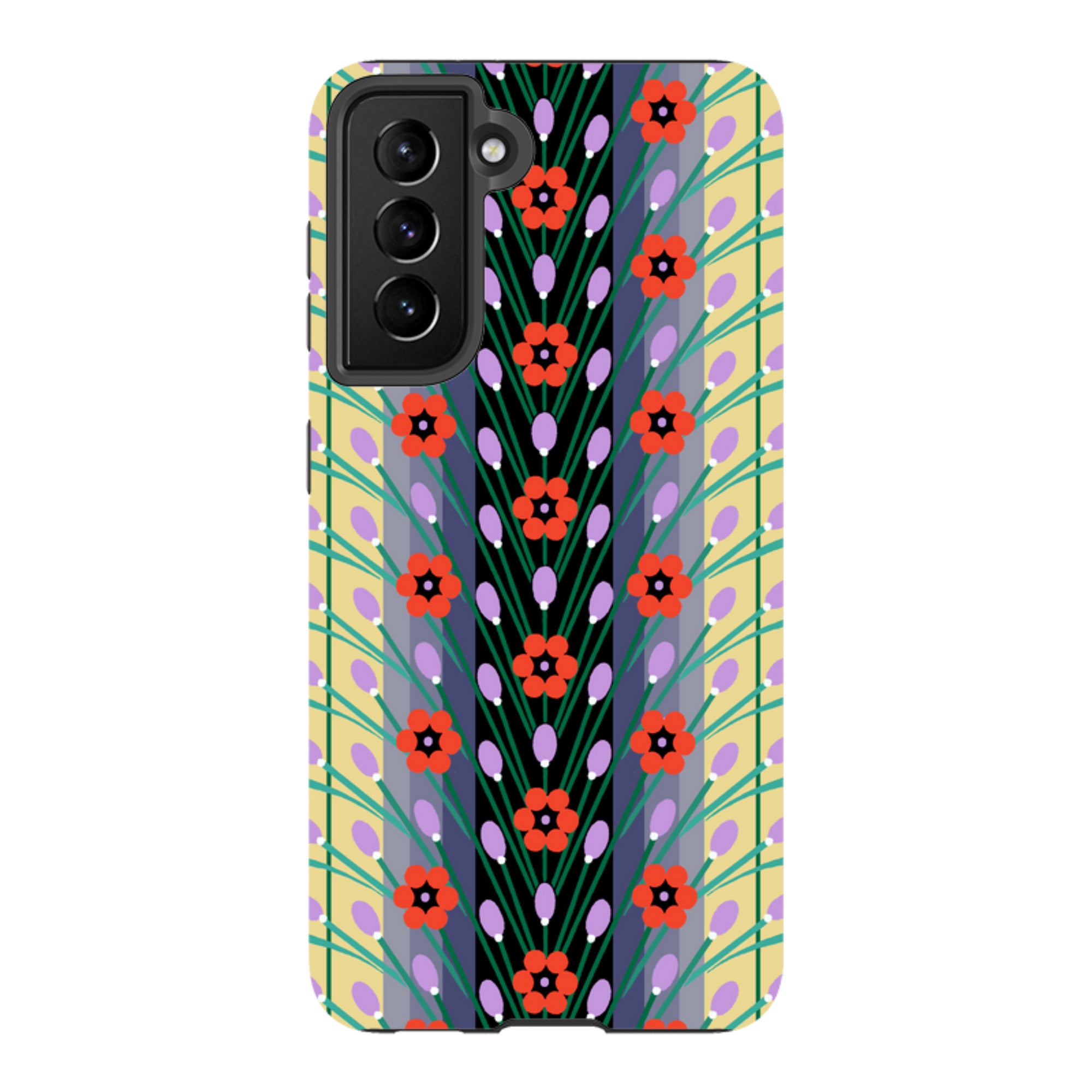 Samsung Tough  Case - Lavender Yellow By Cressida Bell