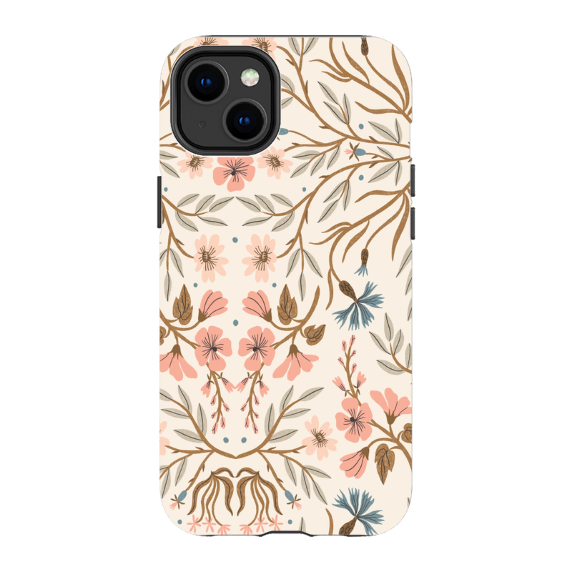 iPhone Tough Case - Jane's Garden Pattern By Meghann Rader