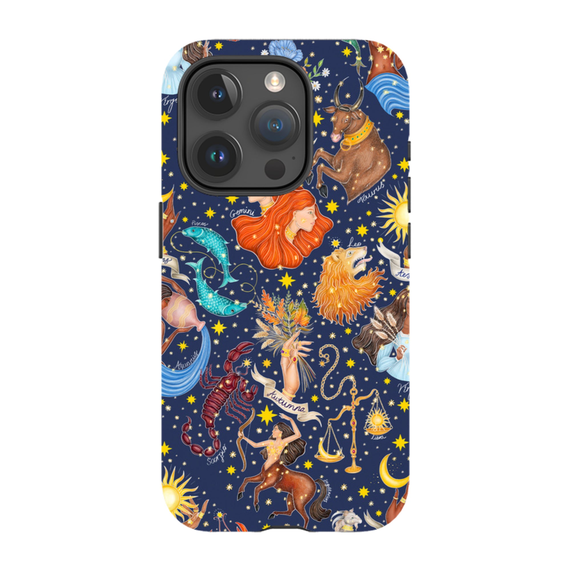 iPhone MagSafe Tough Case - Zodiac Composite By Catherine Rowe