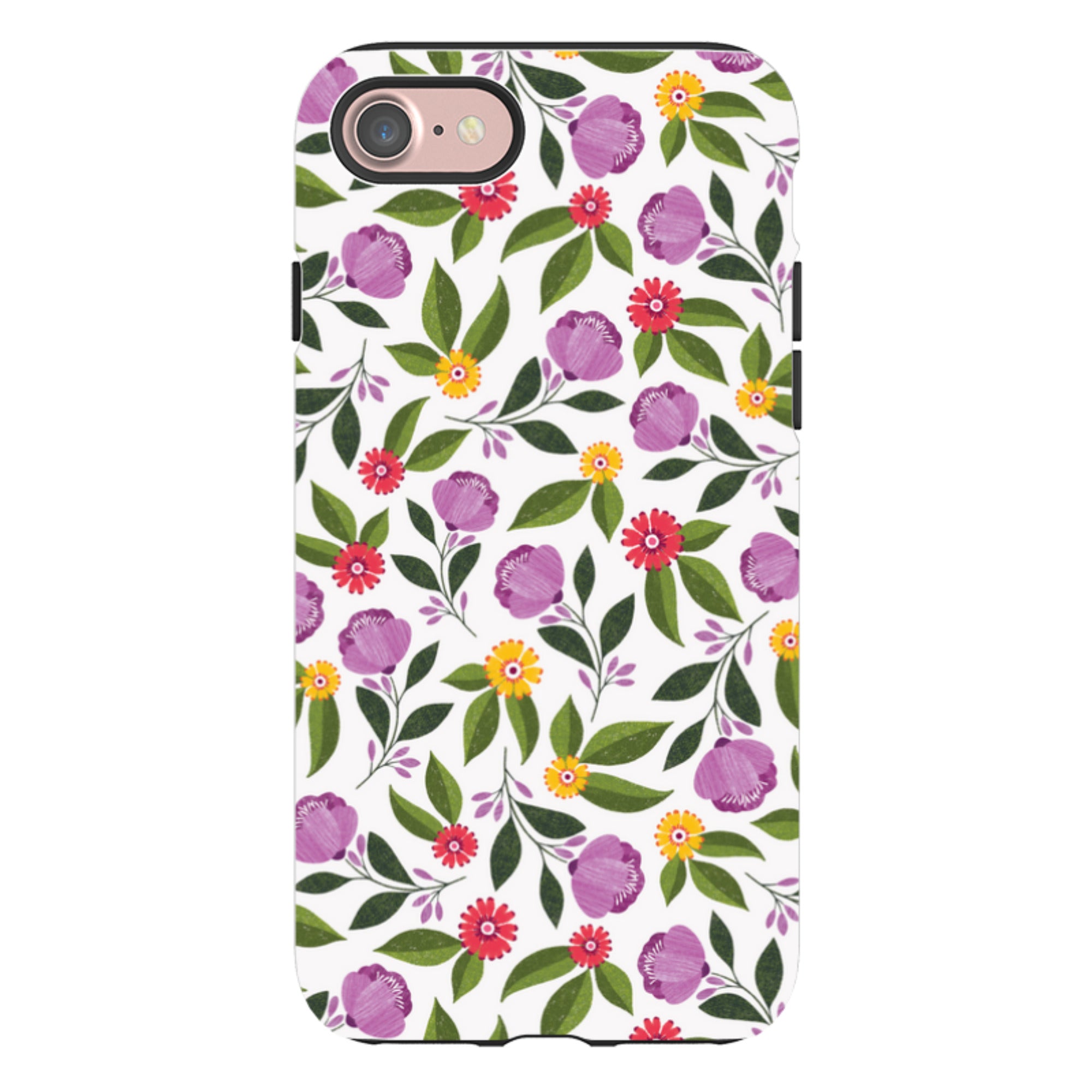 iPhone Tough Case - Rose Garden I By Ali Brookes