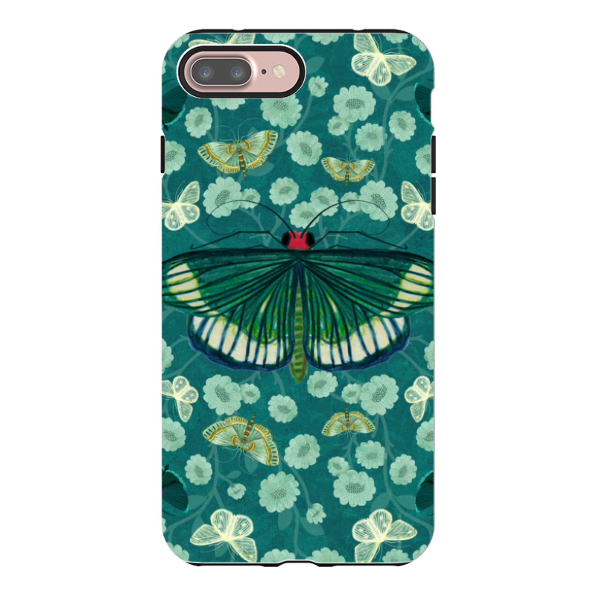 iPhone Tough Case - Big Moth 2 By Katherine Quinn