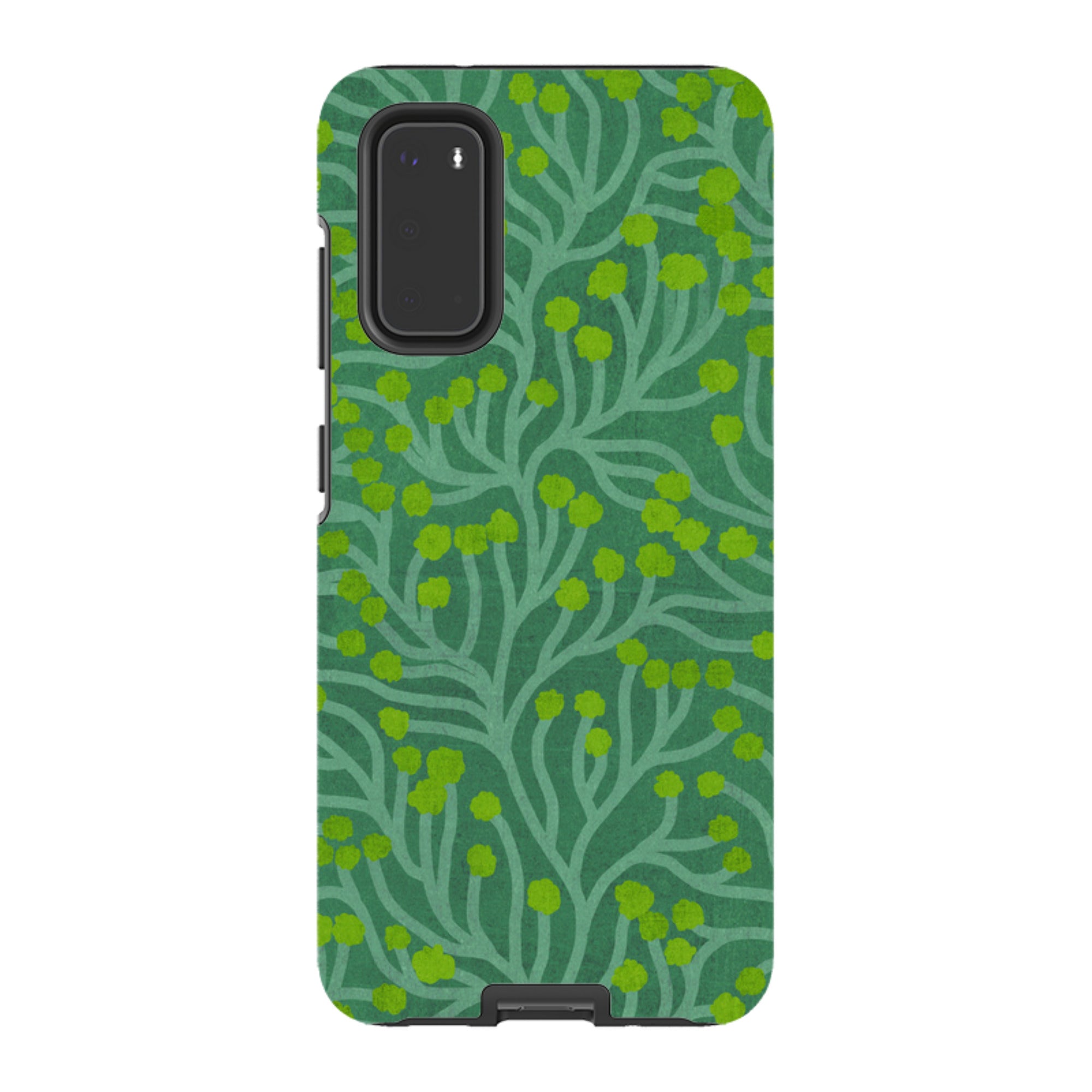 Samsung Tough Case - Vine Green And Teal By Katherine Quinn