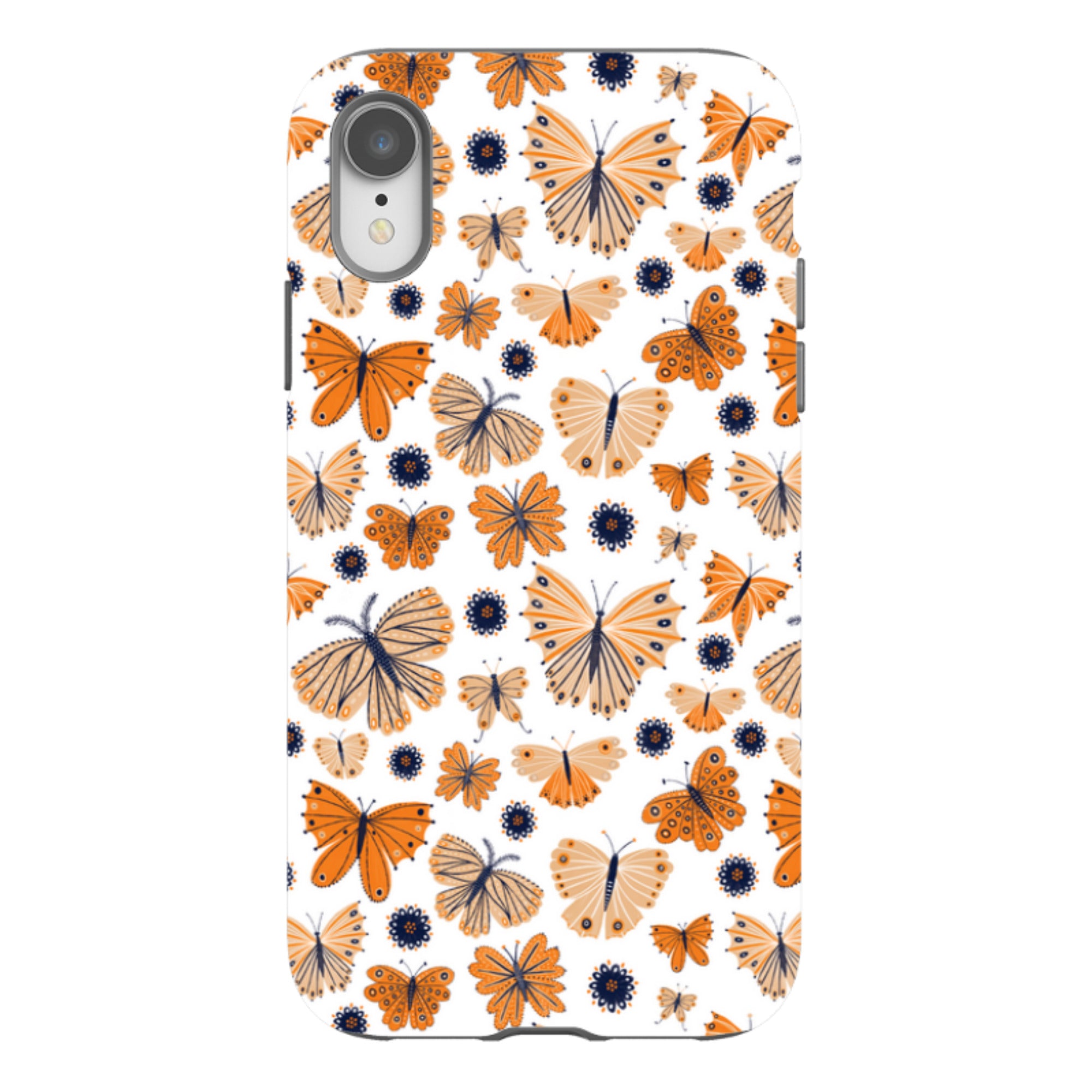 iPhone Tough Case - Butterfly Patterns By Lee Foster Wilson