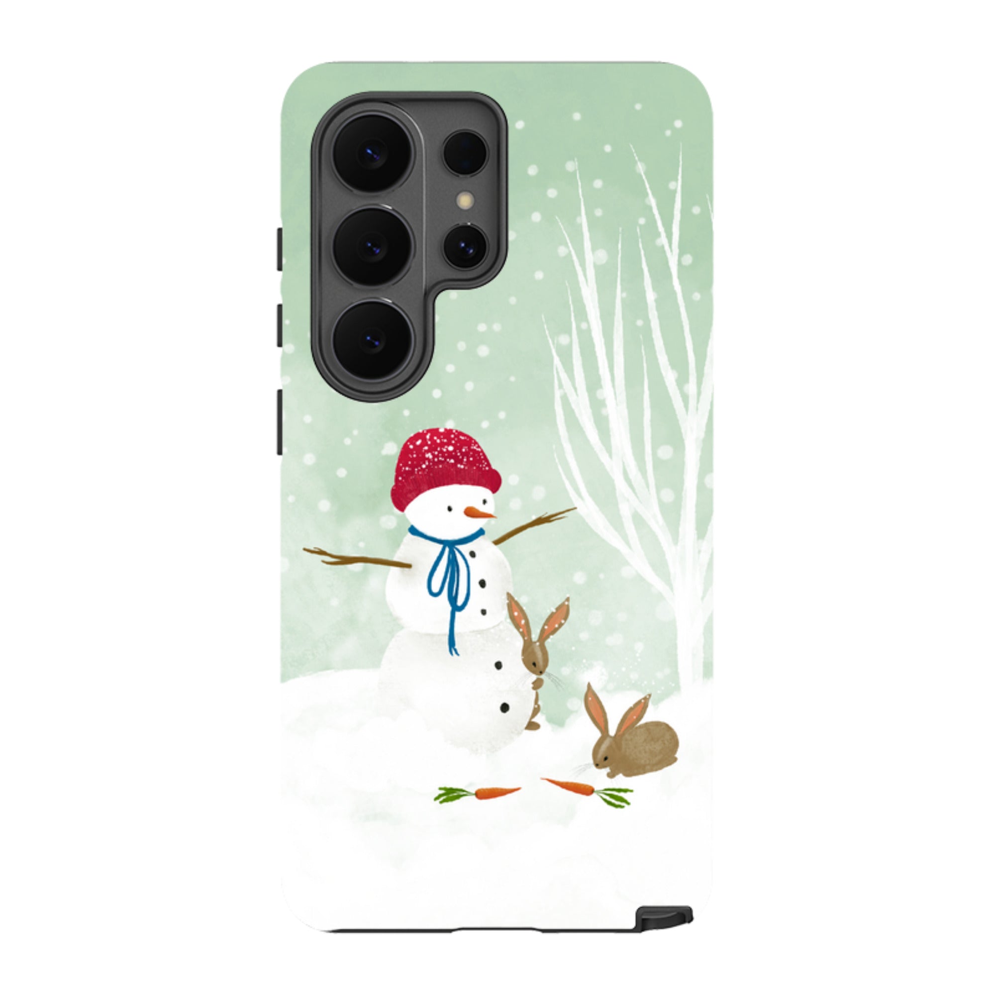 Samsung Tough Case - Snowman By Katherine Quinn