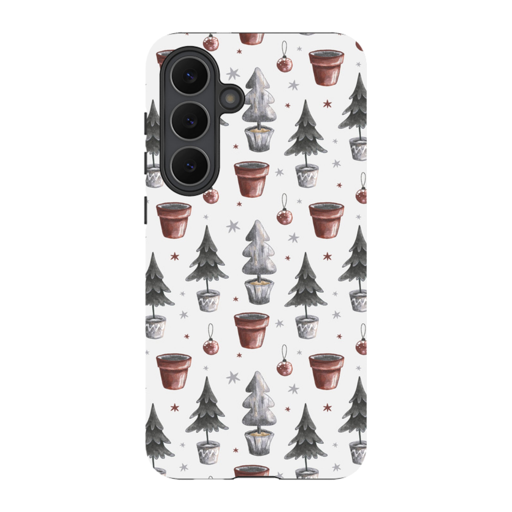 Samsung Tough Case - Xmas Tree Pattern