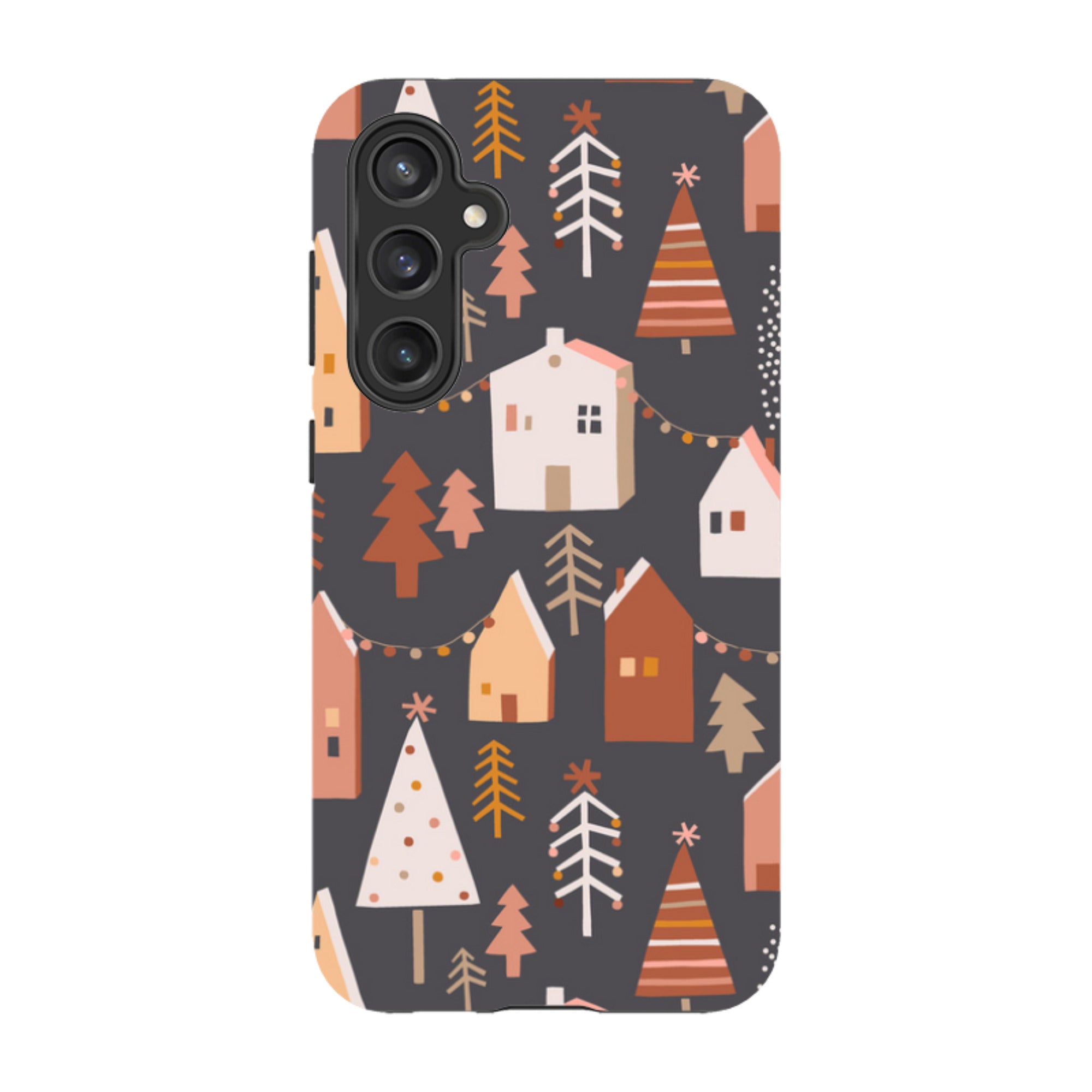 Samsung Tough Case - Street Xmas Dark