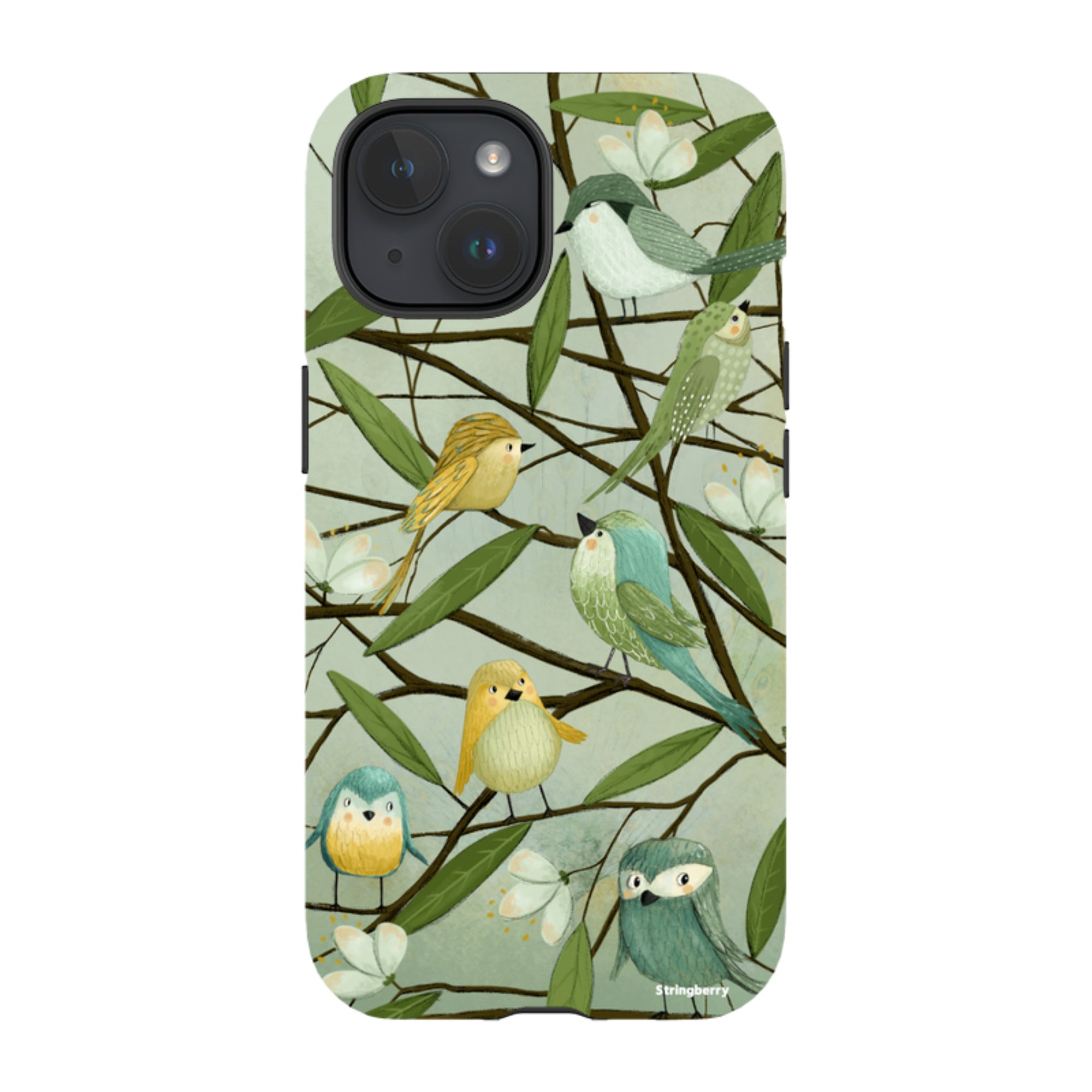 iPhone Tough Case - Birds By Maja Lindberg
