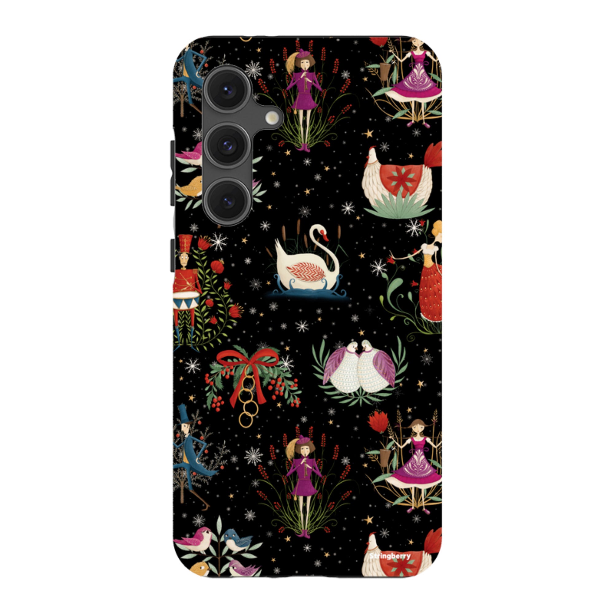 Samsung Tough Case - Twelve Days Black By Maja Lindberg